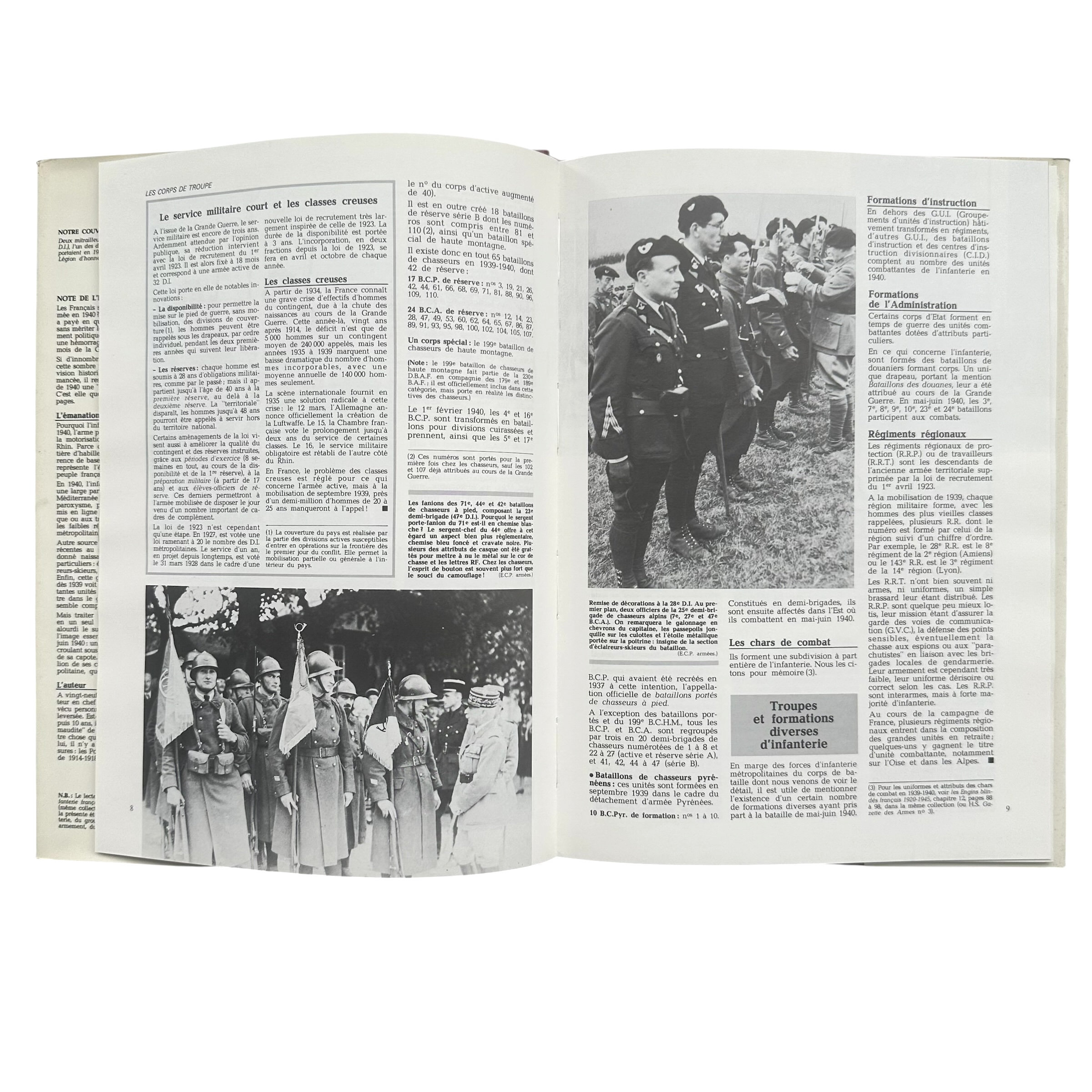1940 L'Infanterie by François Vauvillier – French Army Uniforms Equipment & Insignia Reference Book