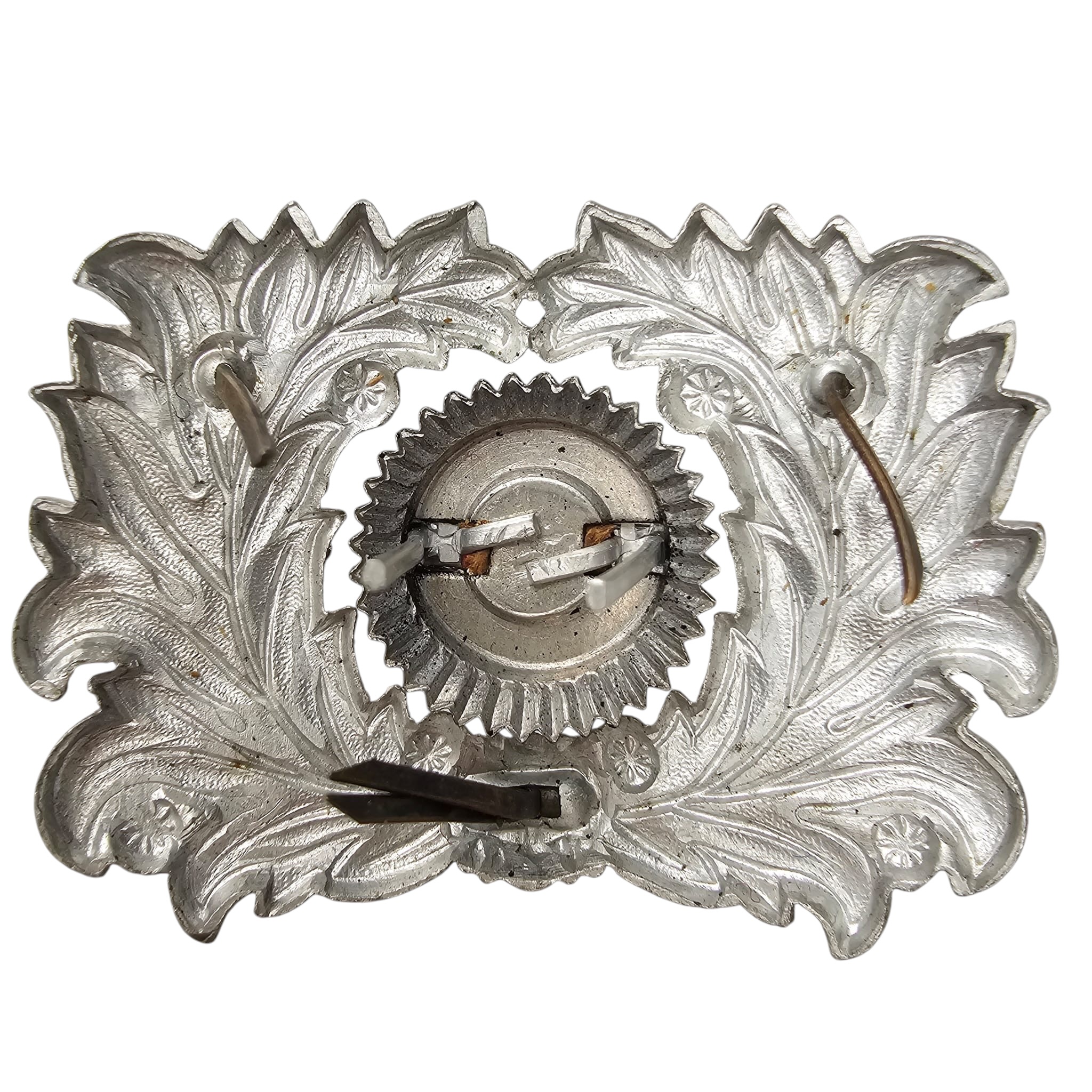 Original WWII German Zollgrenzschutz Visor Cap Wreath Cockade - Afbeelding 2