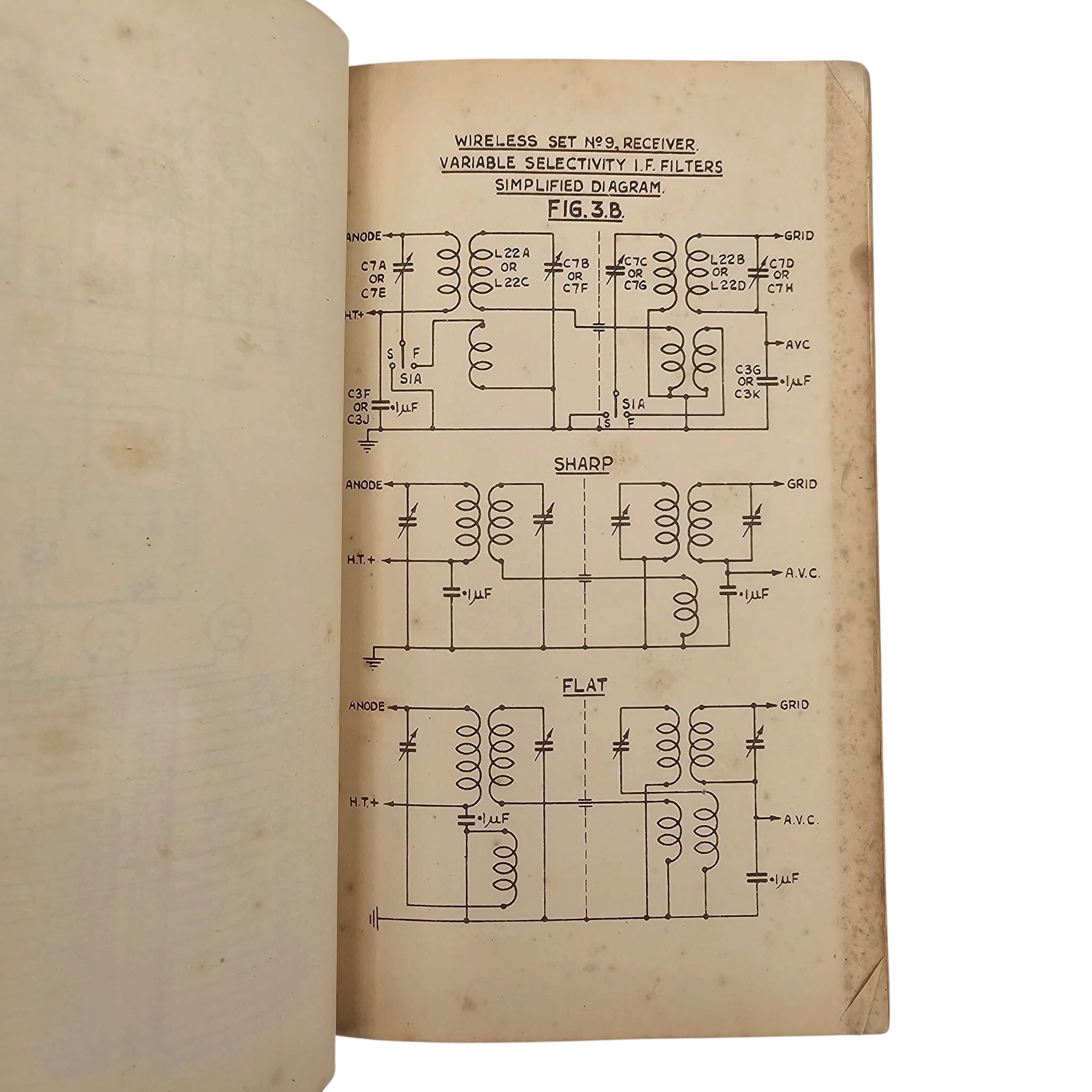Original WWII British manual Signal Training Volume III, Pamphlet No. 25: Wireless Set No. 9 from 1940 - Afbeelding 5