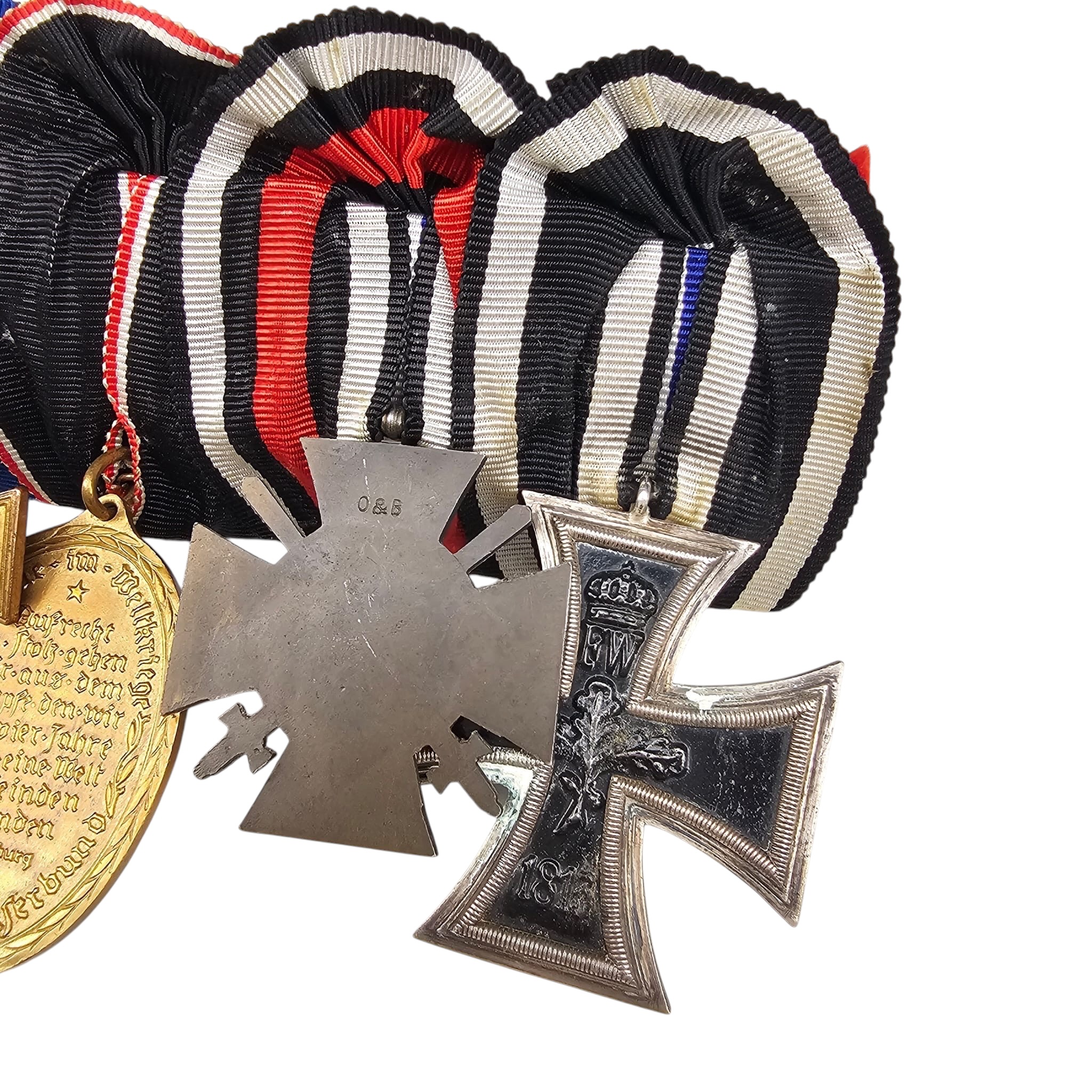 Original WW1/WWII German medal bar - Afbeelding 5