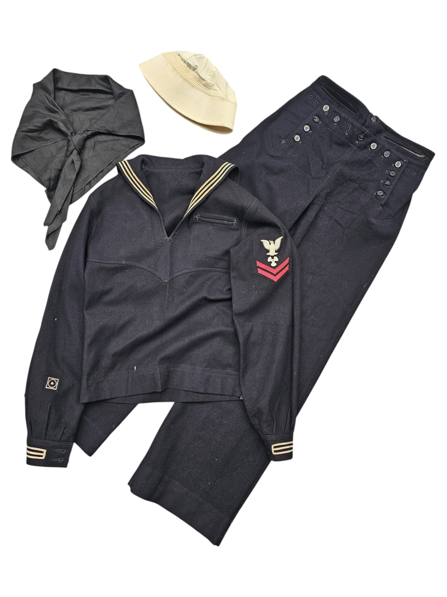 Original WWII US Navy uniform - Afbeelding 2