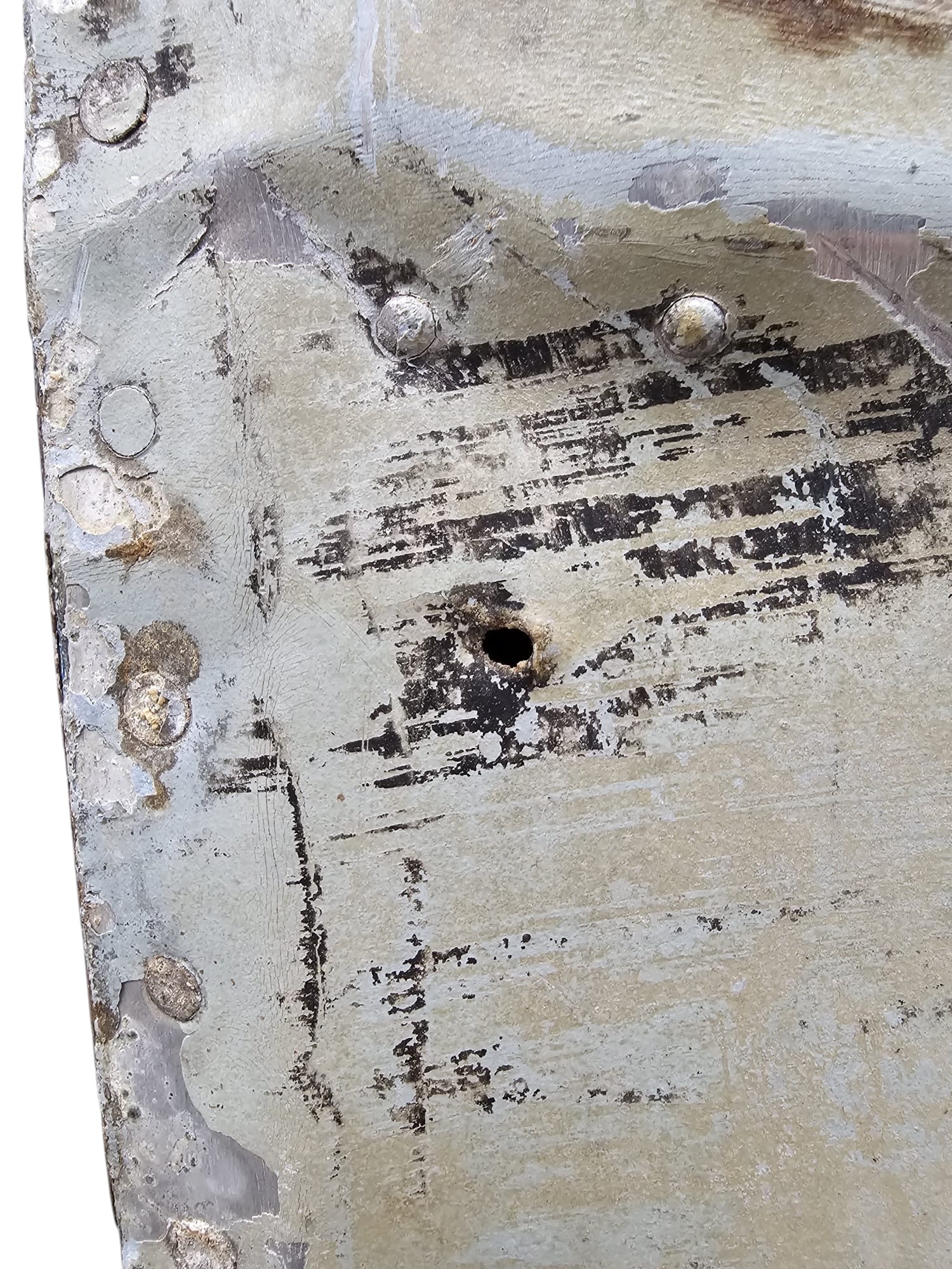 Original WWII German Junkers Ju 88 A-1 Right Wing Flap – Arado 1940 – Recovered near Bouillon, Belgium - Afbeelding 8