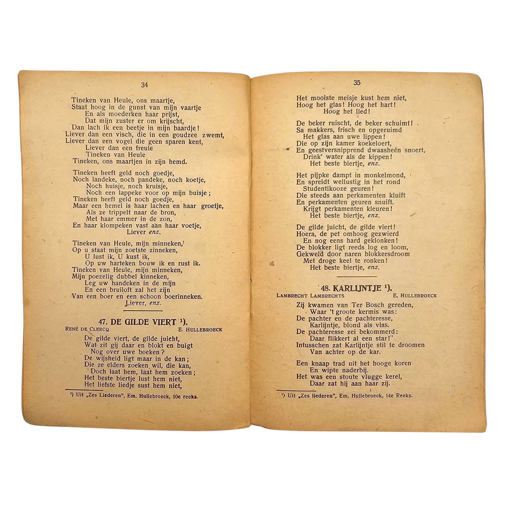 Original WW1 Dutch Songbook 'Zangbundel voor het Leger' - Afbeelding 4
