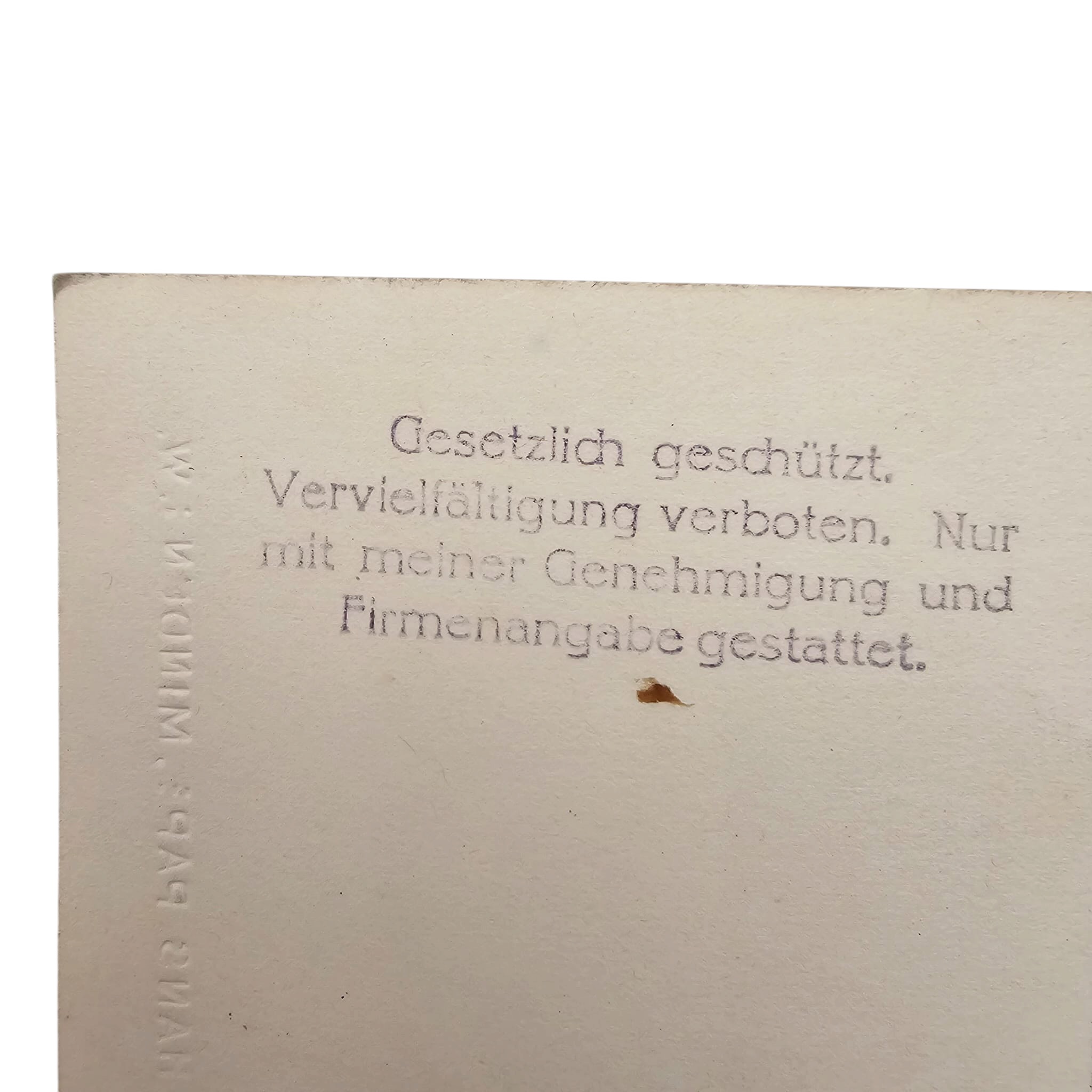 Original WWII German Portrait Photo Knight's Cross Holder - Hans-Walter Möller - Afbeelding 3