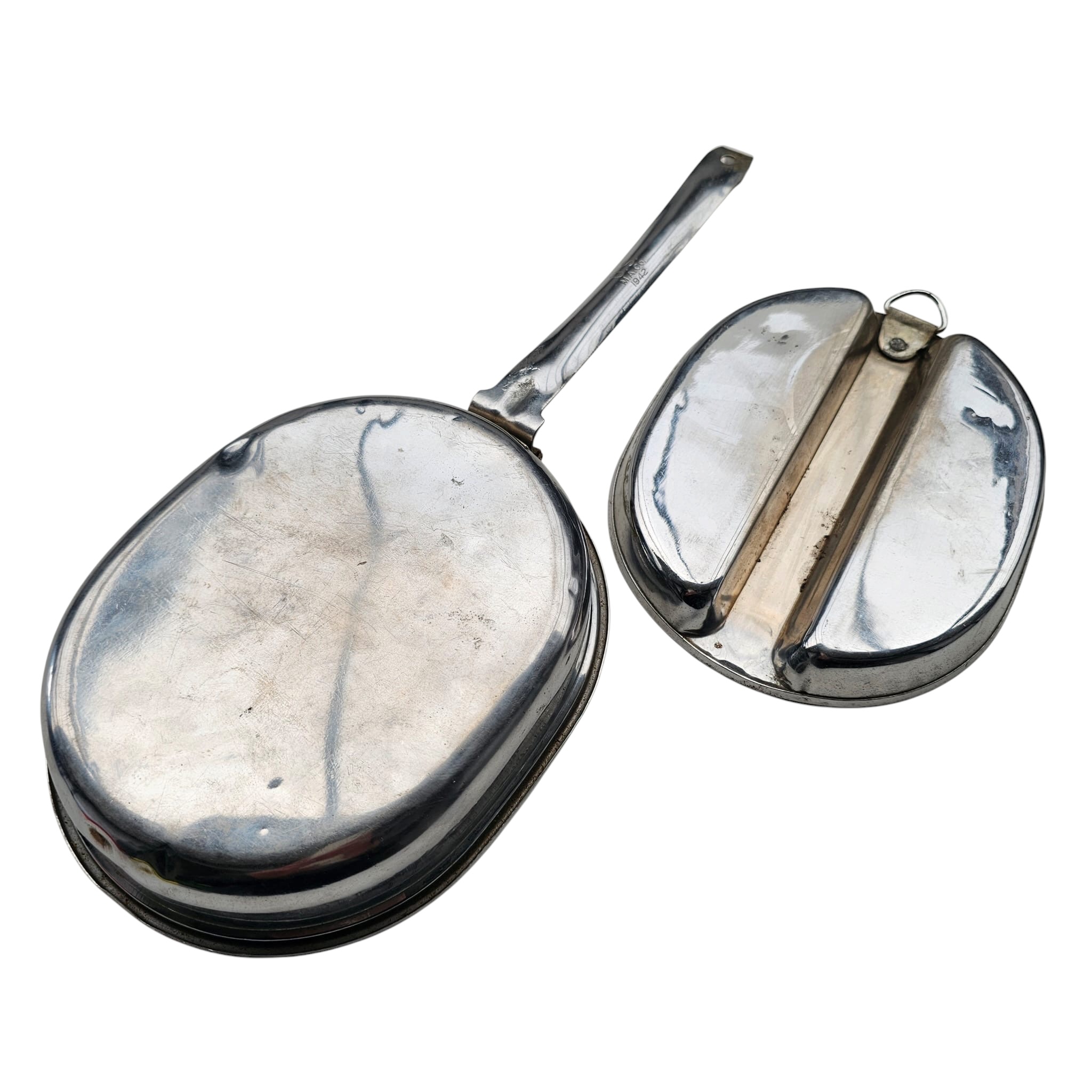 Original WWII US army mess kit 1942 - Afbeelding 4