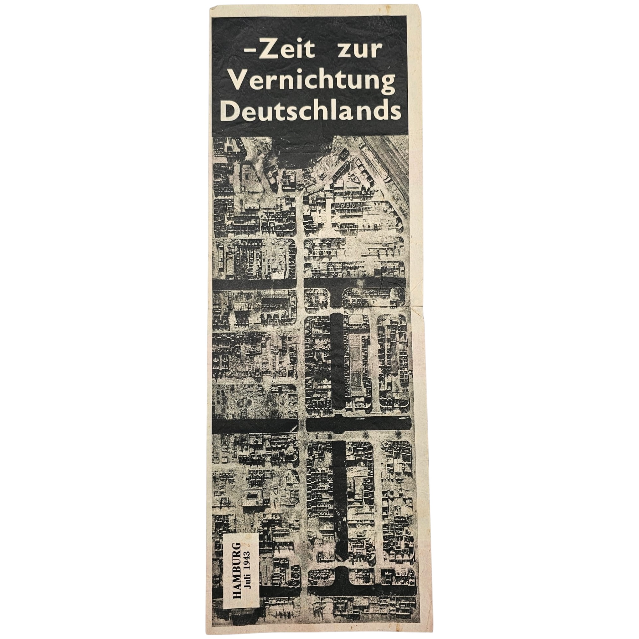 Original WWII Allied Propaganda Leaflet 'Um Zeit zu gewinnen' - Afbeelding 2