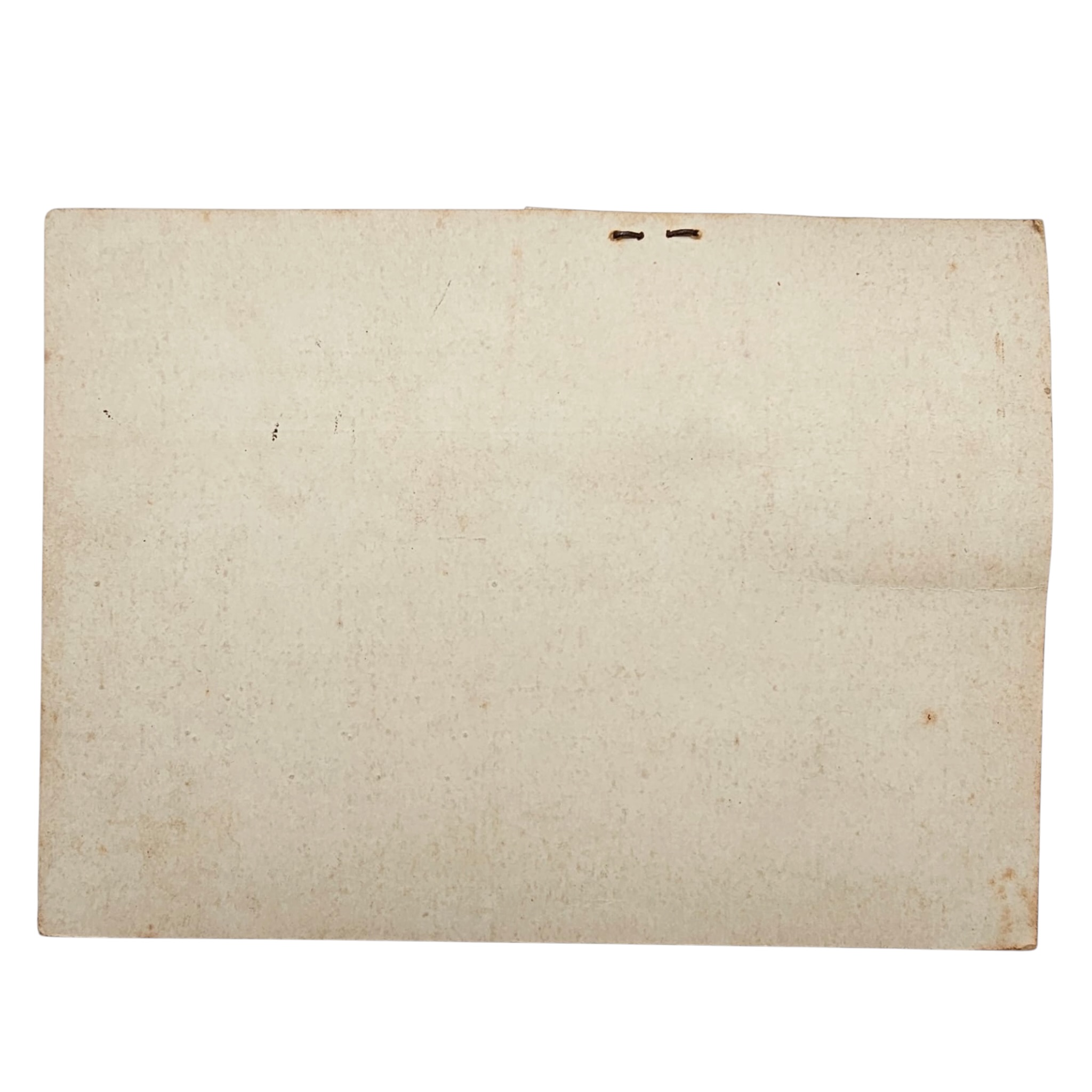 Original 1945-1949 Dutch KNIL Registration Card - Malang - Afbeelding 2
