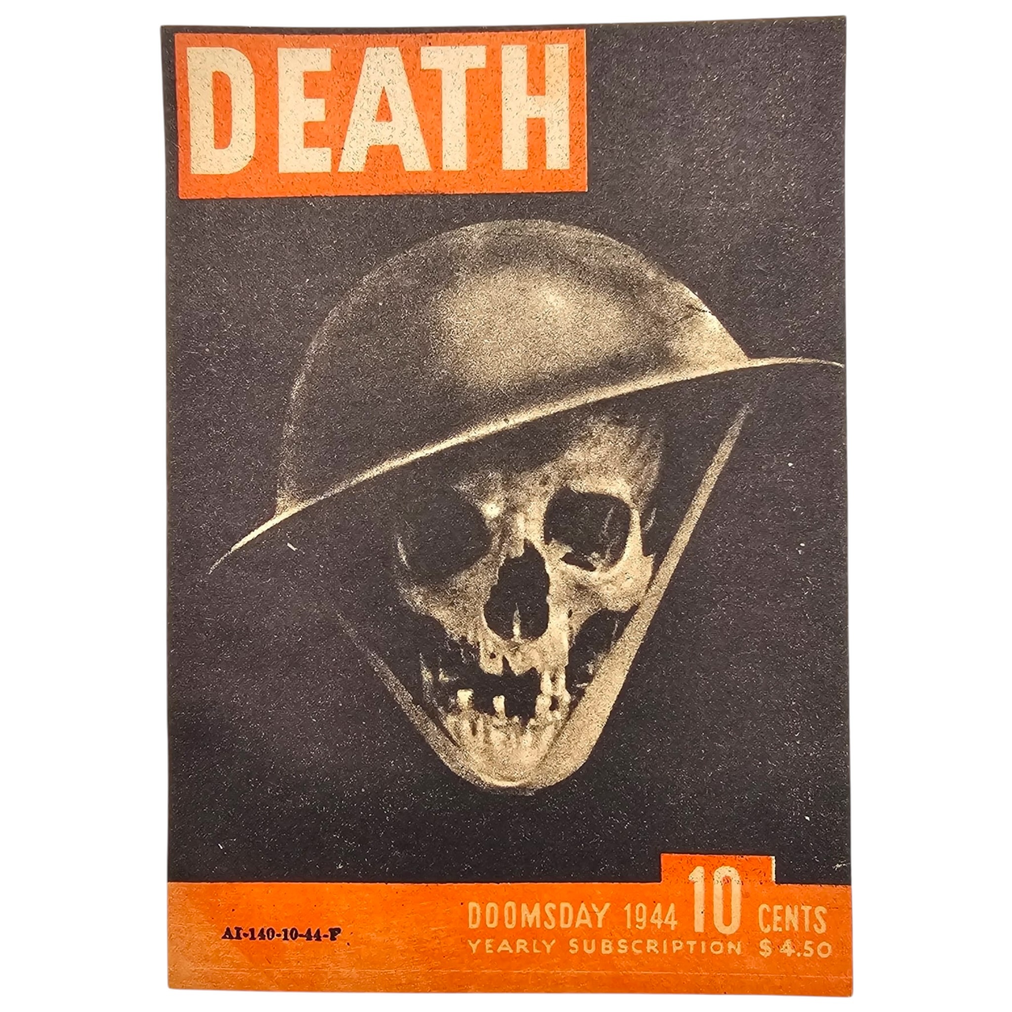 Original WWII German Anti-Allied Propaganda LIFE Parody dropping leaflet - Afbeelding 2