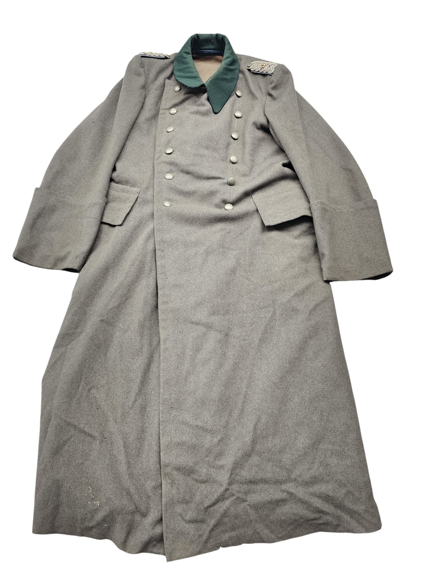 Original WWII German Wehrmacht ‘Nachschub’ officers Major overcoat - 21468 - Afbeelding 2