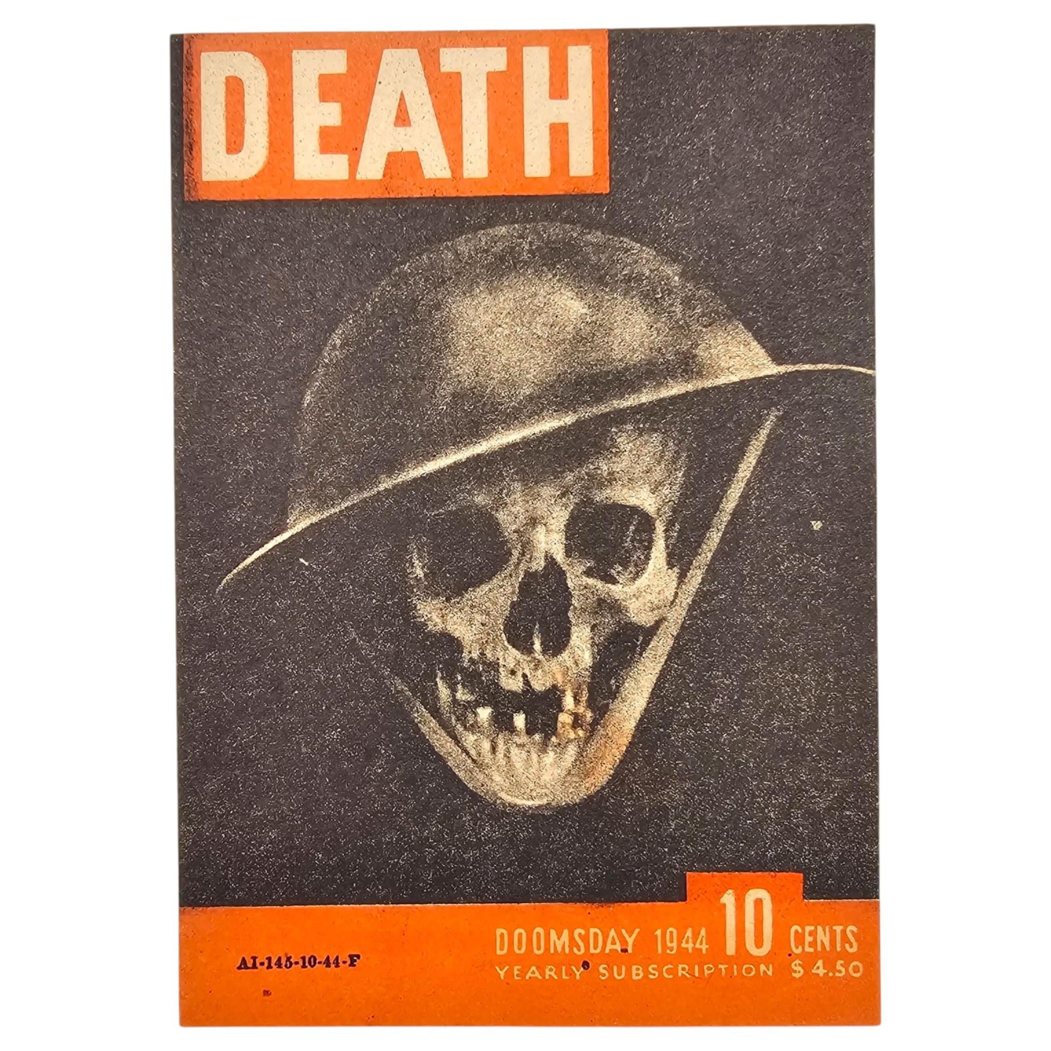 Original WWII German Anti-Allied Propaganda LIFE Parody 'DEATH' - Afbeelding 2