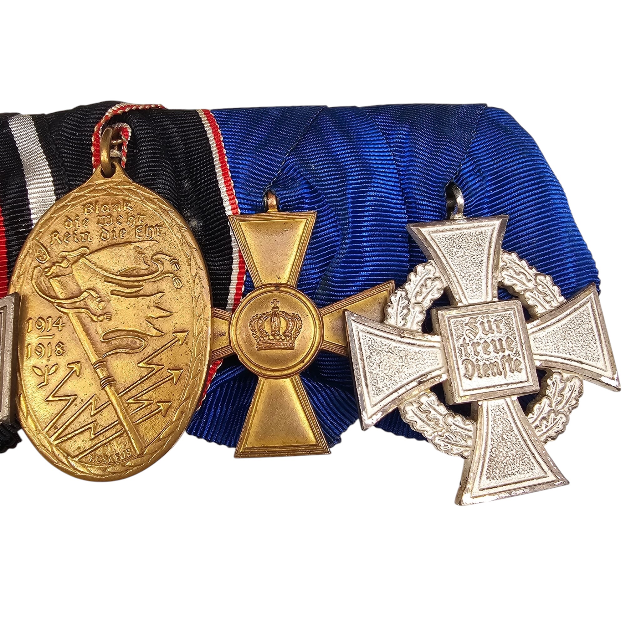 Original WW1/WWII German medal bar - Afbeelding 6