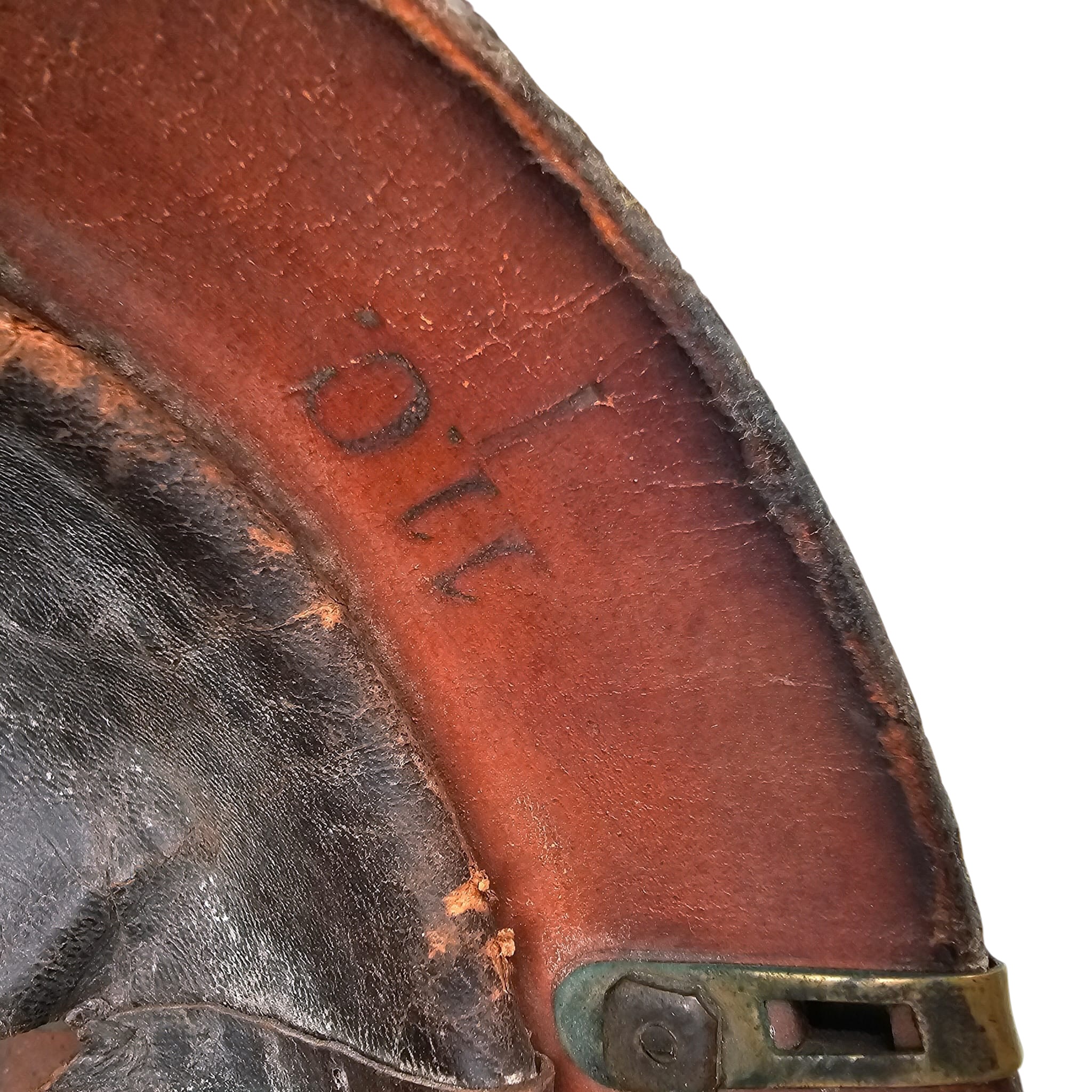 Original Pre-WW1 Imperial German Prussian M1895 Infantry Pickelhaube Helmet – Regimentally Marked J.R. 79 – Dated 1900 - Afbeelding 11