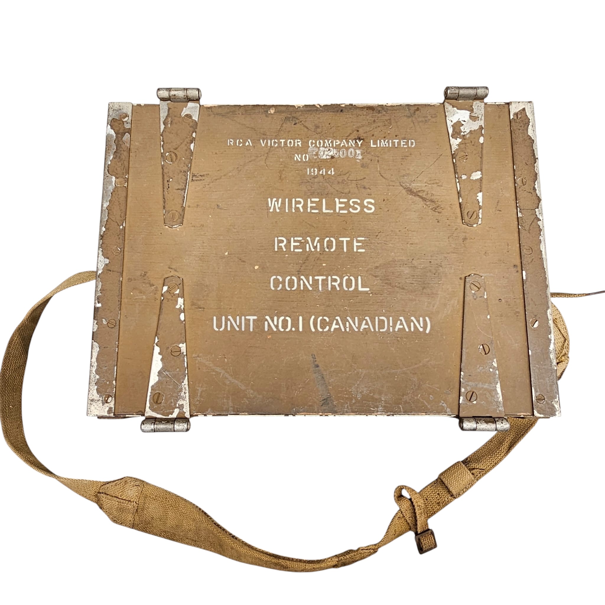 Original WWII Wireless Remote Control Unit No. 1 (Canadian) from World War II, manufactured by the RCA Victor Company Limited in 1944 - Afbeelding 6