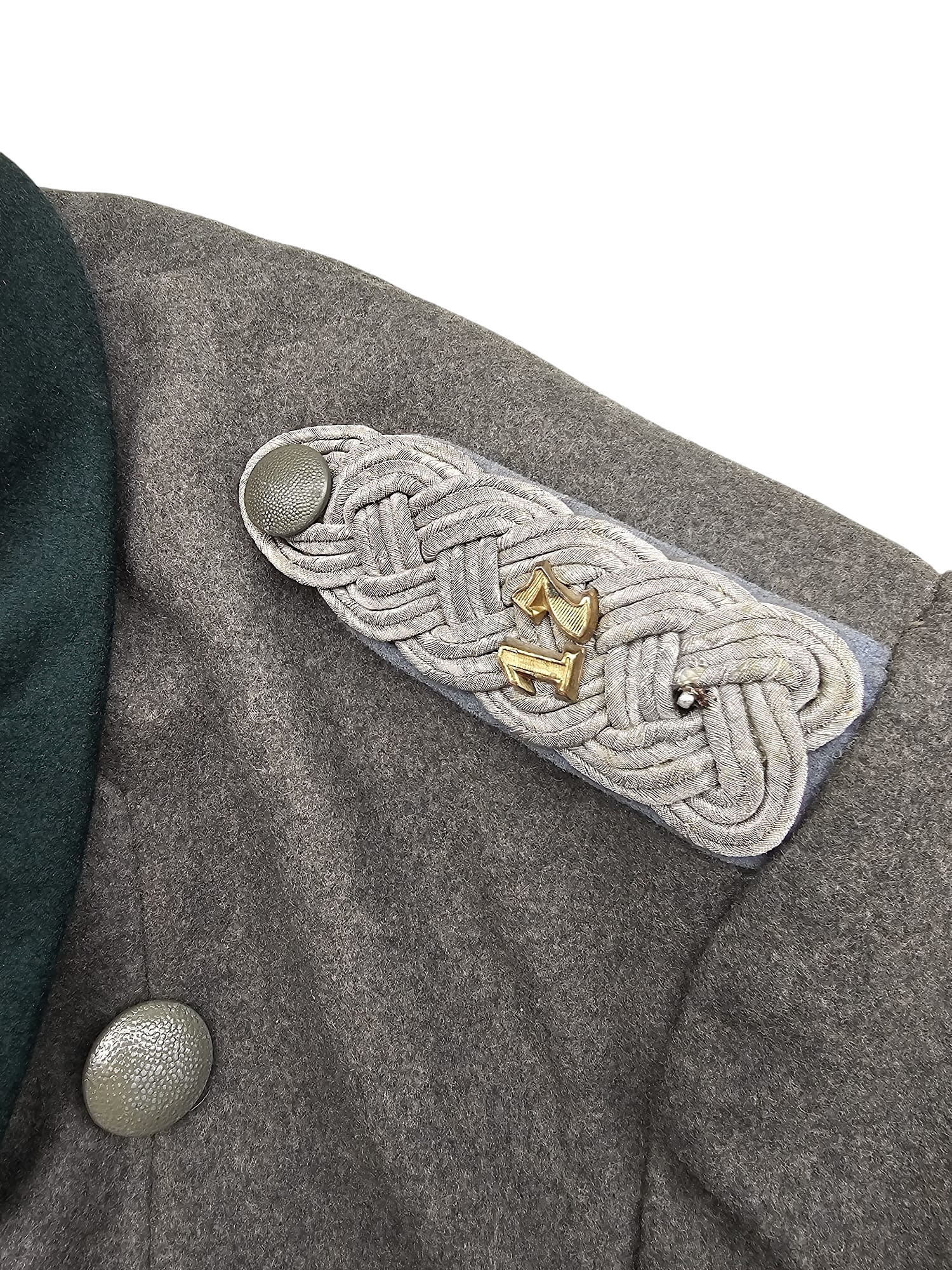 Original WWII German Wehrmacht ‘Nachschub’ officers Major overcoat - 21468 - Afbeelding 6