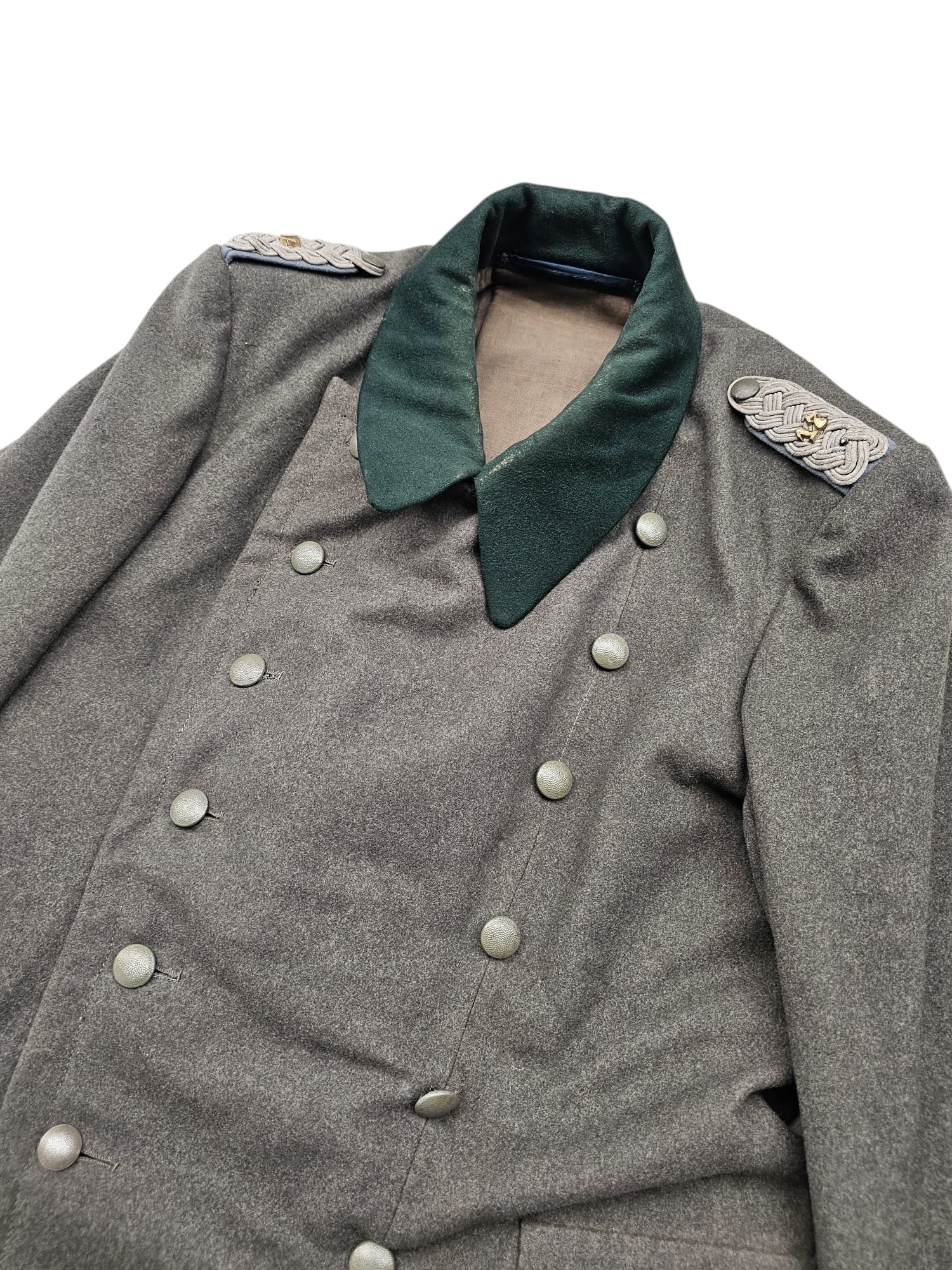 Original WWII German Wehrmacht ‘Nachschub’ officers Major overcoat - 21468 - Afbeelding 3
