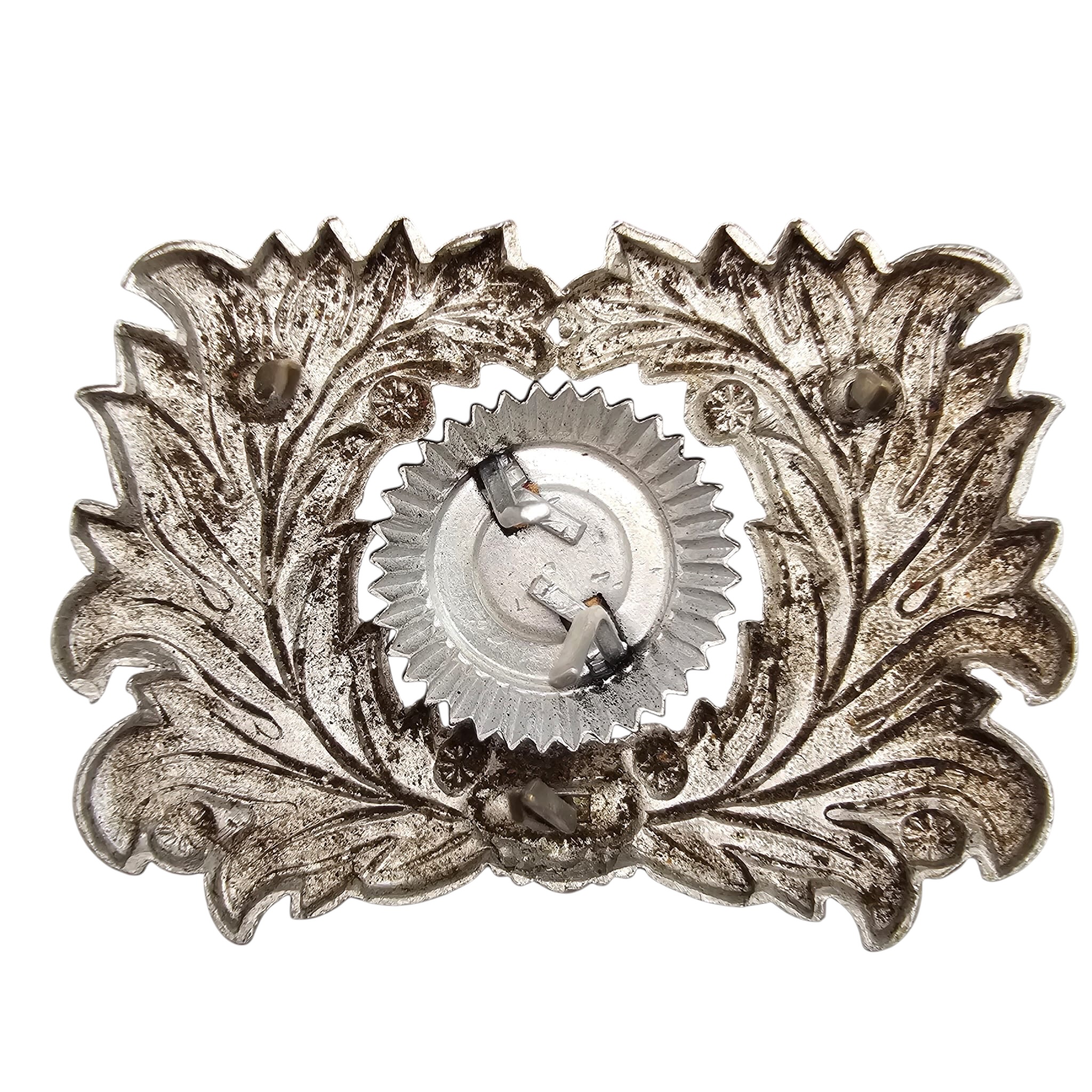 Original WWII German Zollgrenzschutz Visor Cap Wreath Cockade - Afbeelding 2