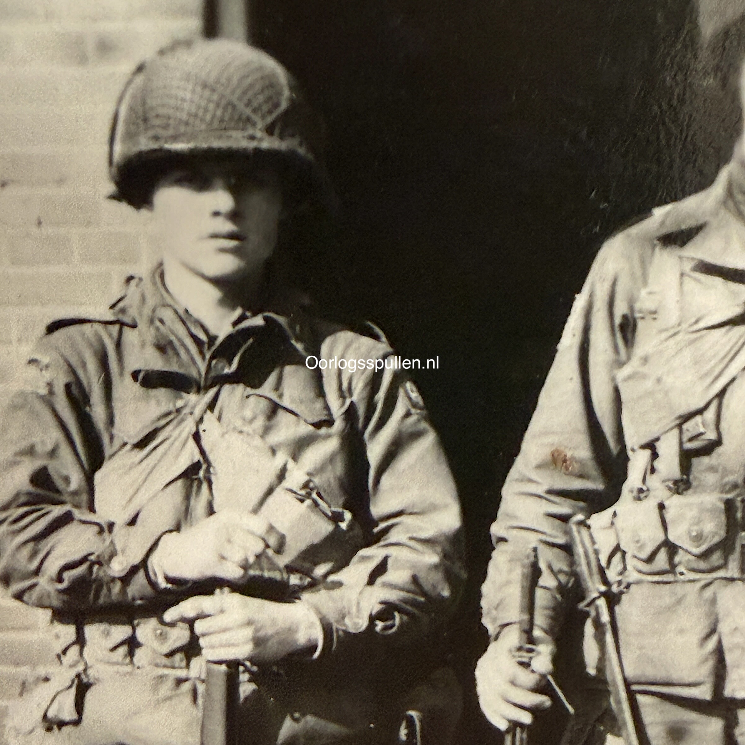 Original WWII US photo set Operation Market Garden in Nijmegen - 82nd Airborne division and British tank corps September 1944 - Afbeelding 4