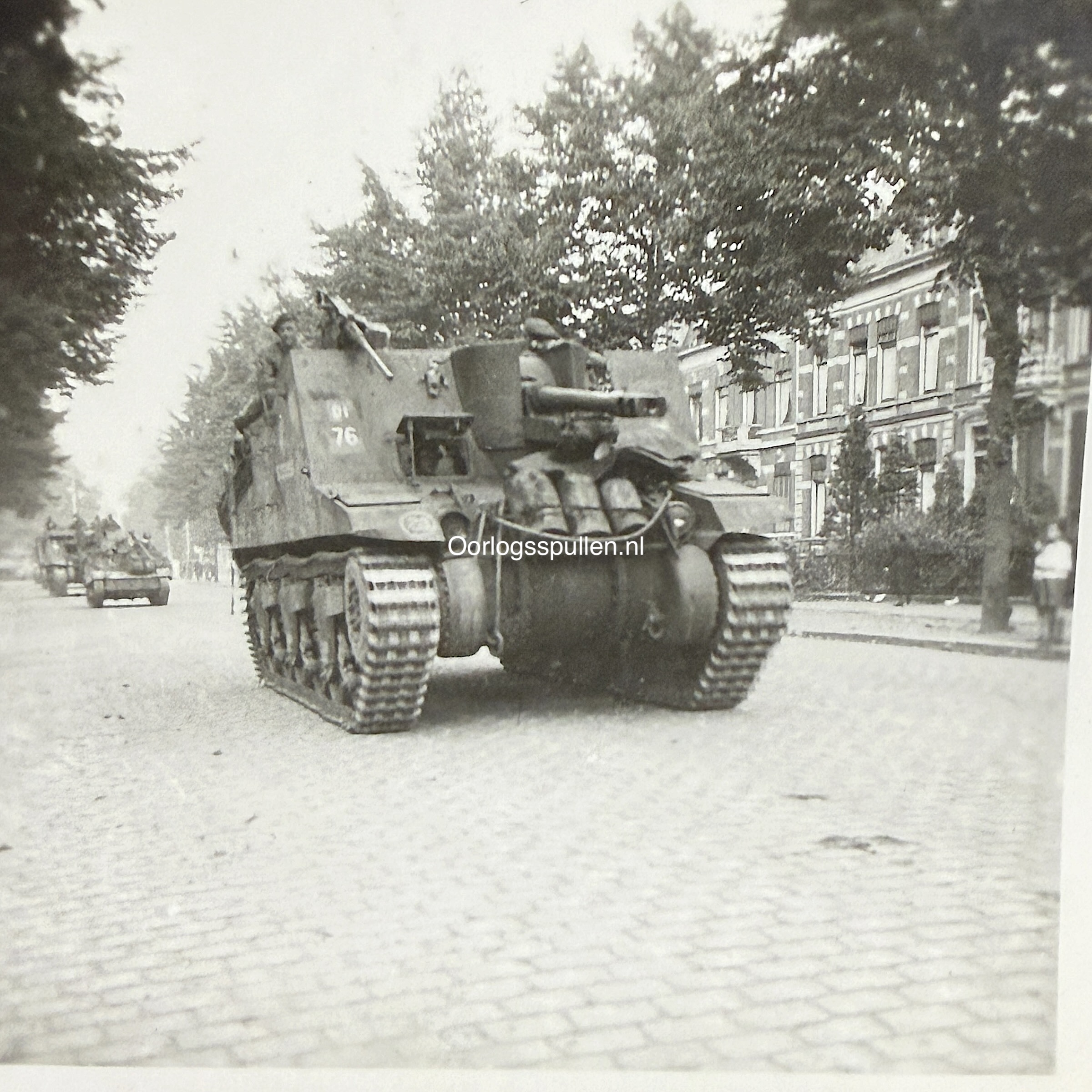 Original WWII US photo set Operation Market Garden in Nijmegen - 82nd Airborne division and British tank corps September 1944 - Afbeelding 6