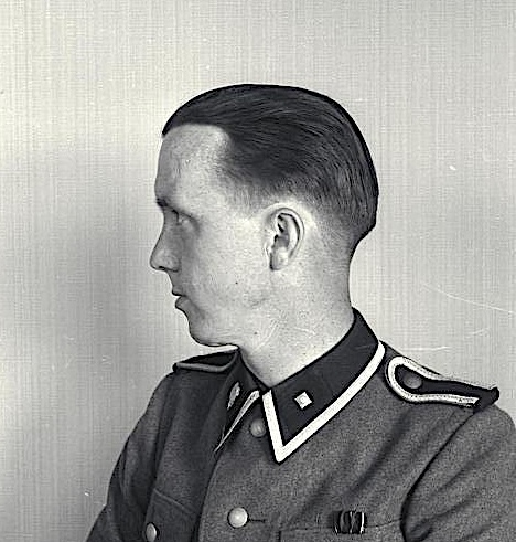 Original WWII German Waffen-SS/Wehrmacht rank insignia pip for collar tab or shoulder board 10 mm - Afbeelding 3