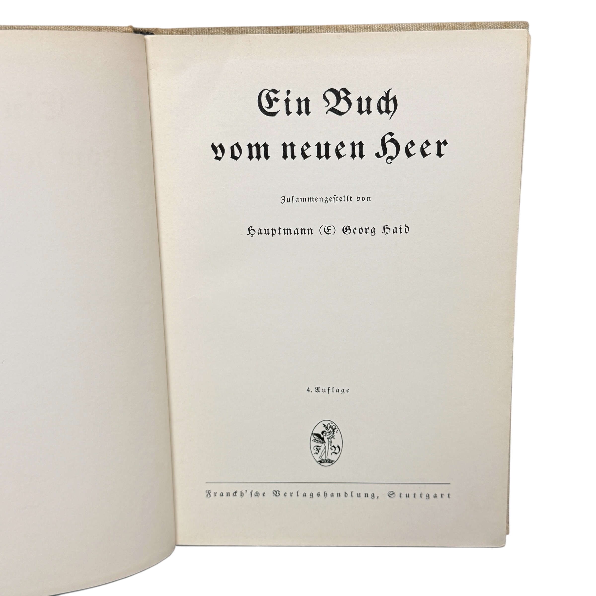 Original WWII German 'Ein Buch vom neuen Heer' Army Book - Afbeelding 2