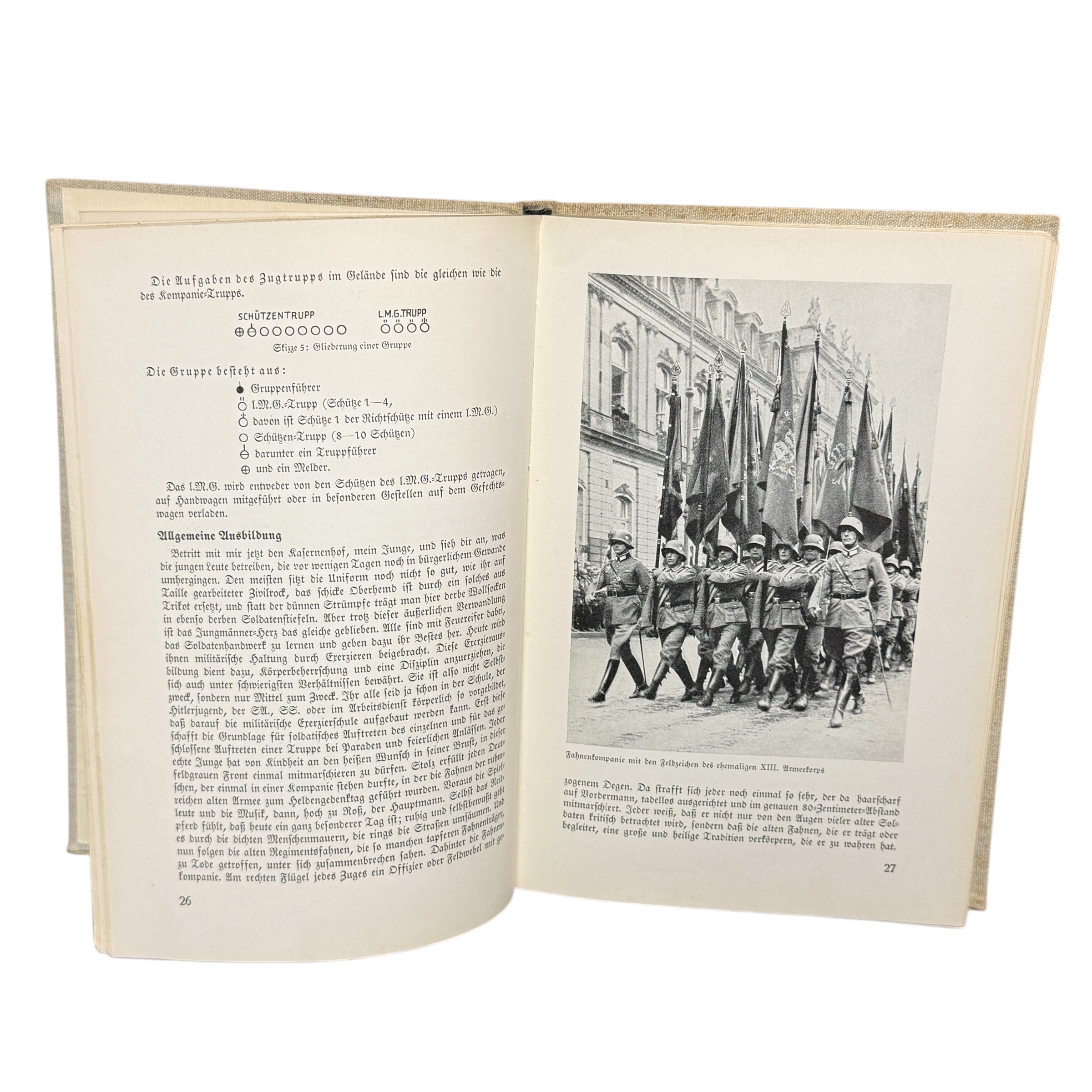 Original WWII German 'Ein Buch vom neuen Heer' Army Book - Afbeelding 3