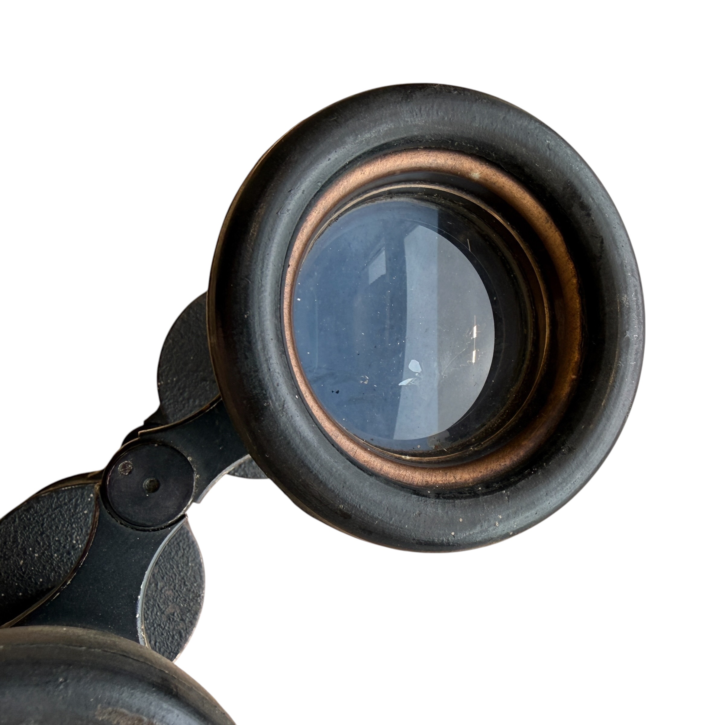 Original WWII German Kriegsmarine 7x50 Binoculars 'Beh' - Afbeelding 10