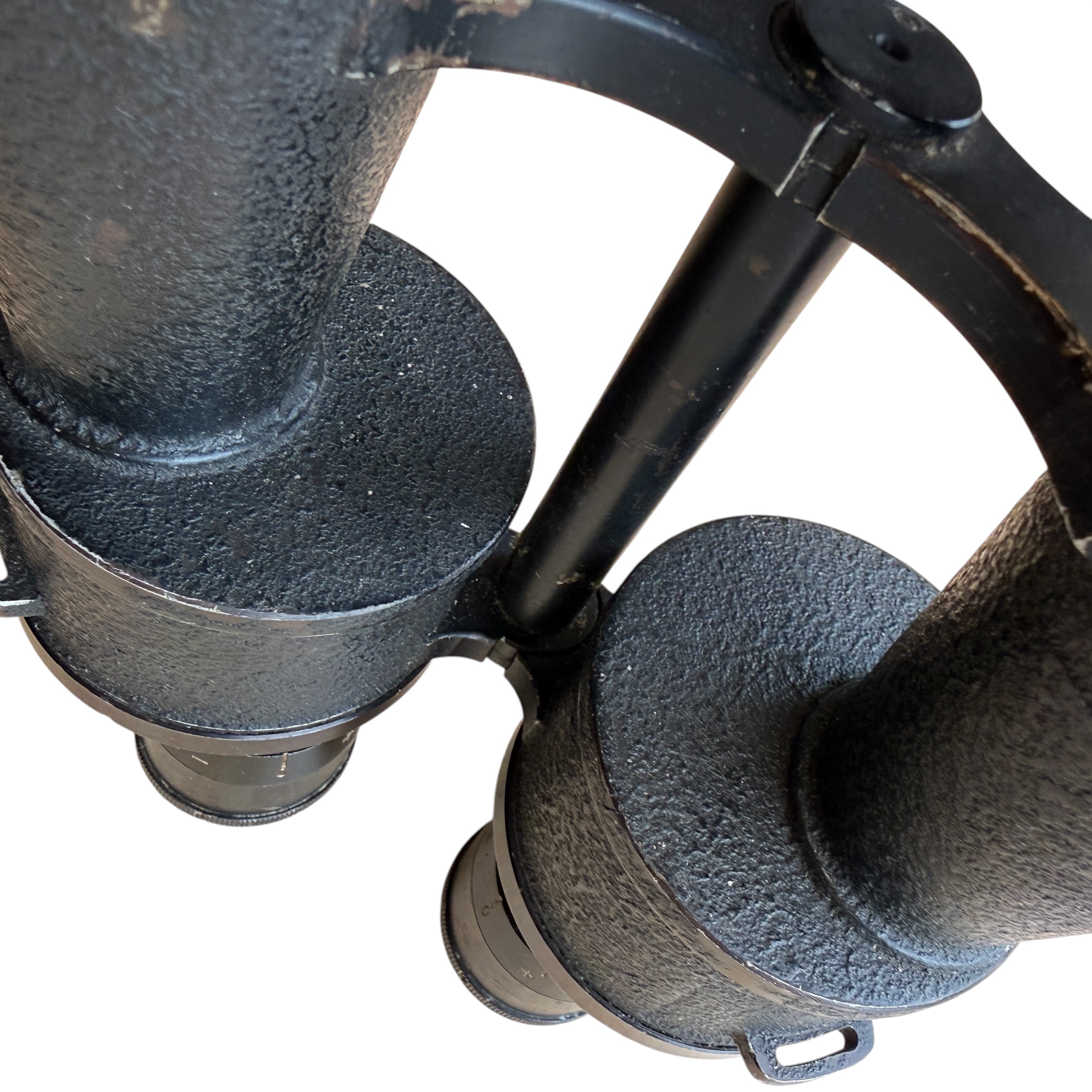 Original WWII German Kriegsmarine 7x50 Binoculars 'Beh' - Afbeelding 9