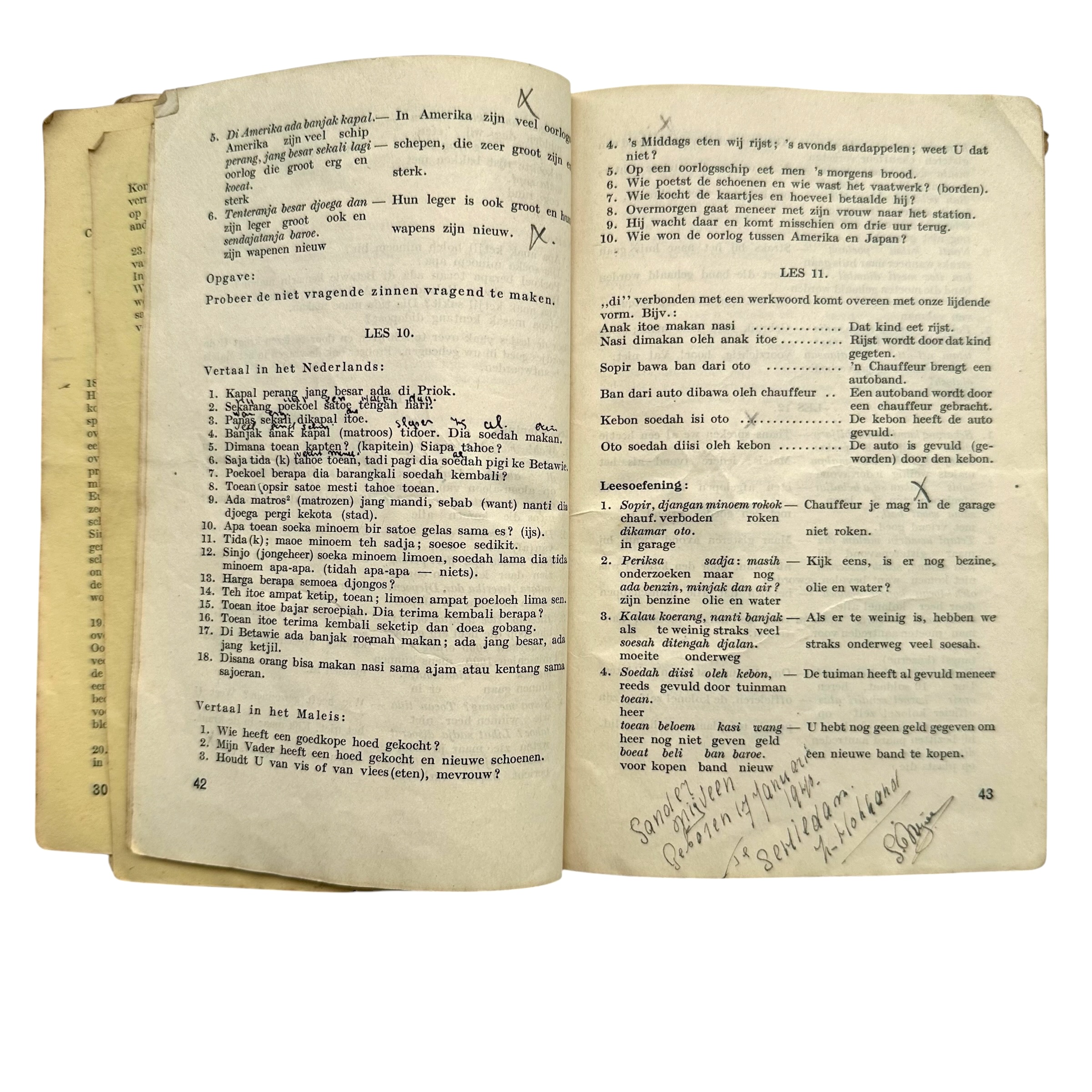 Original 1946 Royal Netherlands Navy Tropical Pocket Book – Netherlands East Indies - Afbeelding 8