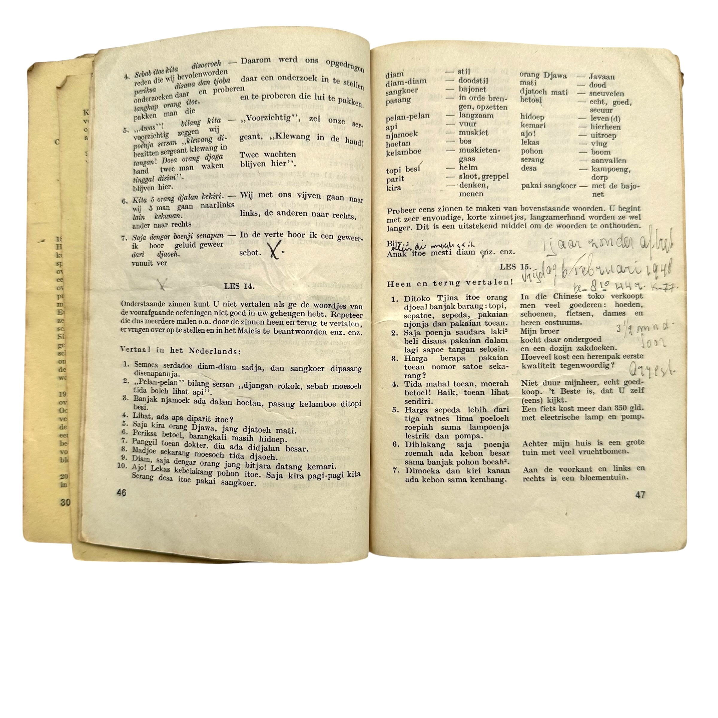 Original 1946 Royal Netherlands Navy Tropical Pocket Book – Netherlands East Indies - Afbeelding 9