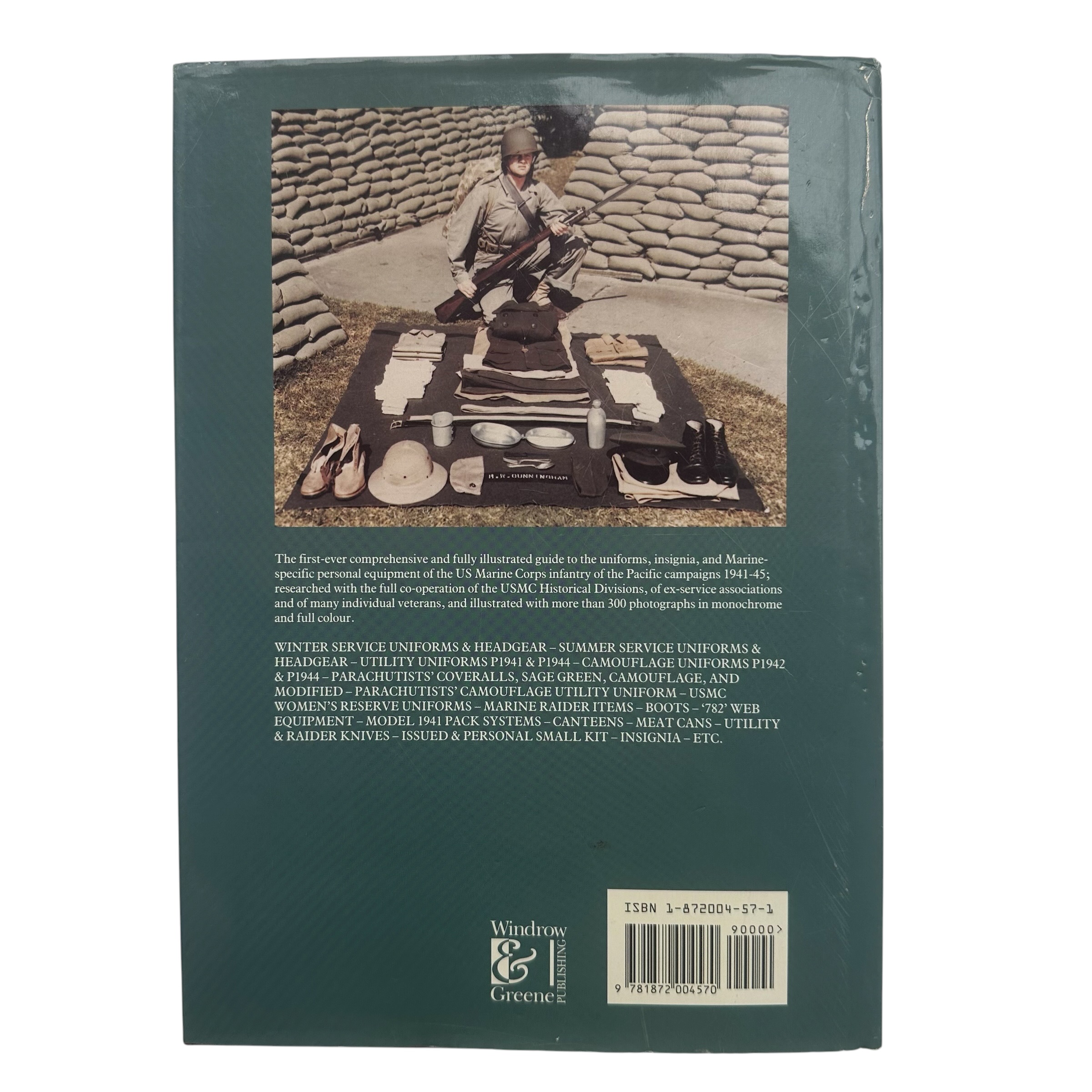 U.S. Marine Corps Uniforms & Equipment in World War II by Jim Moran – WWII USMC Reference Book