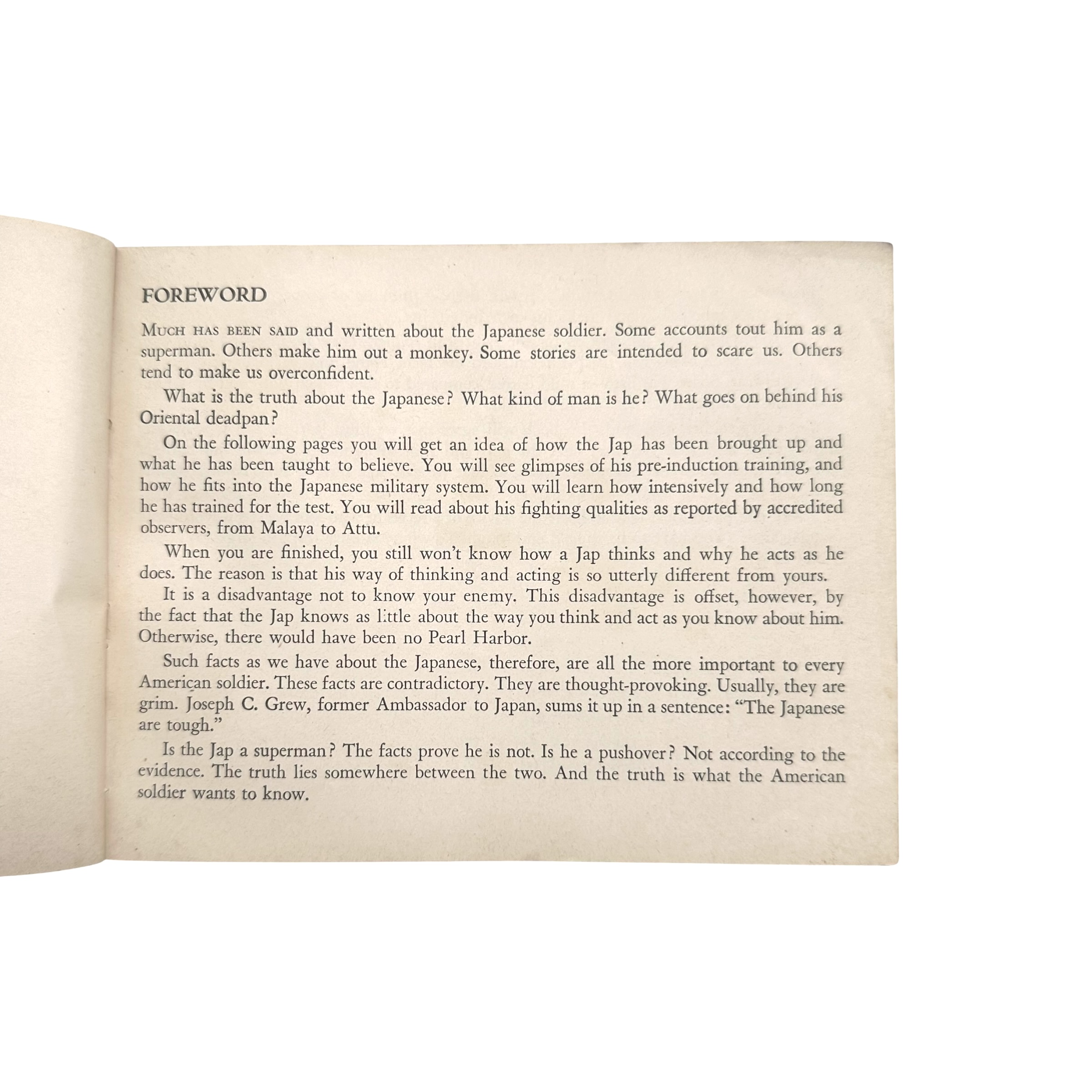 Original WWII US 'The Jap Soldier' Illustrated Military Intelligence Booklet - Afbeelding 2