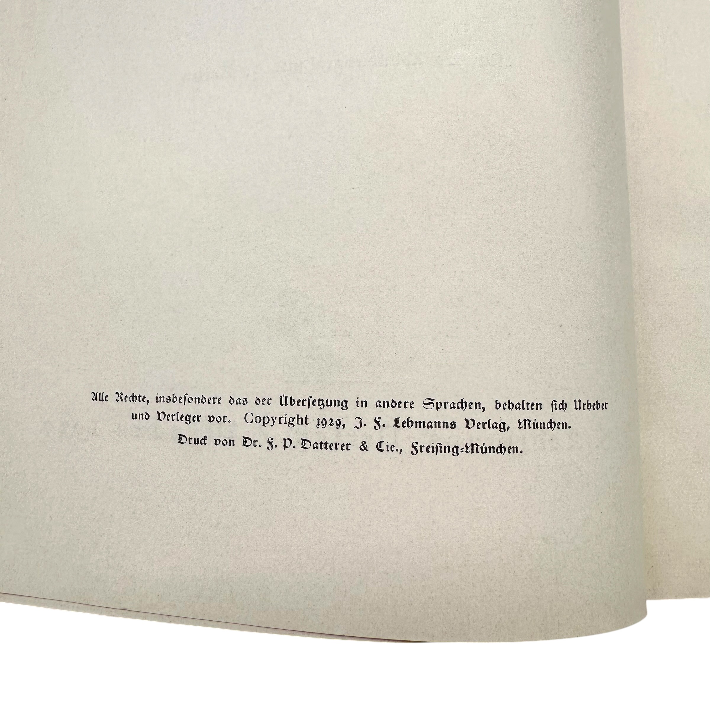 Original 1929 German Racial Anthropology Book 'Der nordische Mensch' by Halfdan Bryn – J.F. Lehmanns Verlag München