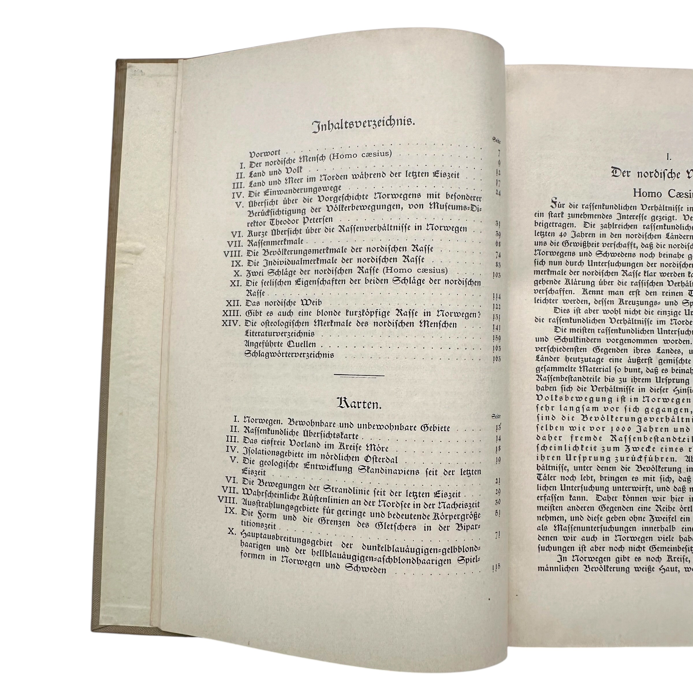 Original 1929 German Racial Anthropology Book 'Der nordische Mensch' by Halfdan Bryn – J.F. Lehmanns Verlag München