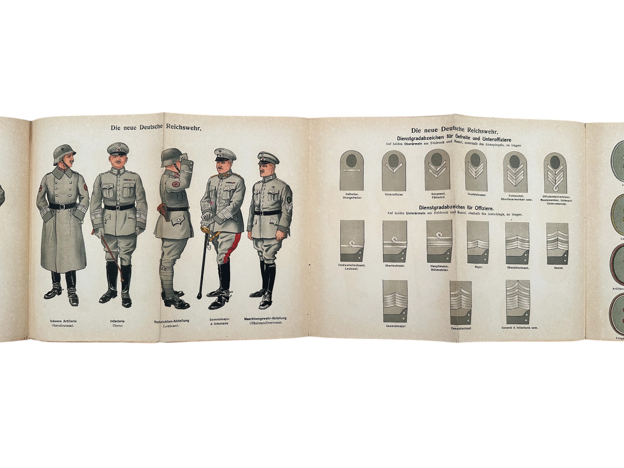 Original 1919 German Reichswehr & Freikorps Uniform and Insignia Reference Books by Moritz Ruhl - Steinhauer & Lück, Lüdenscheid