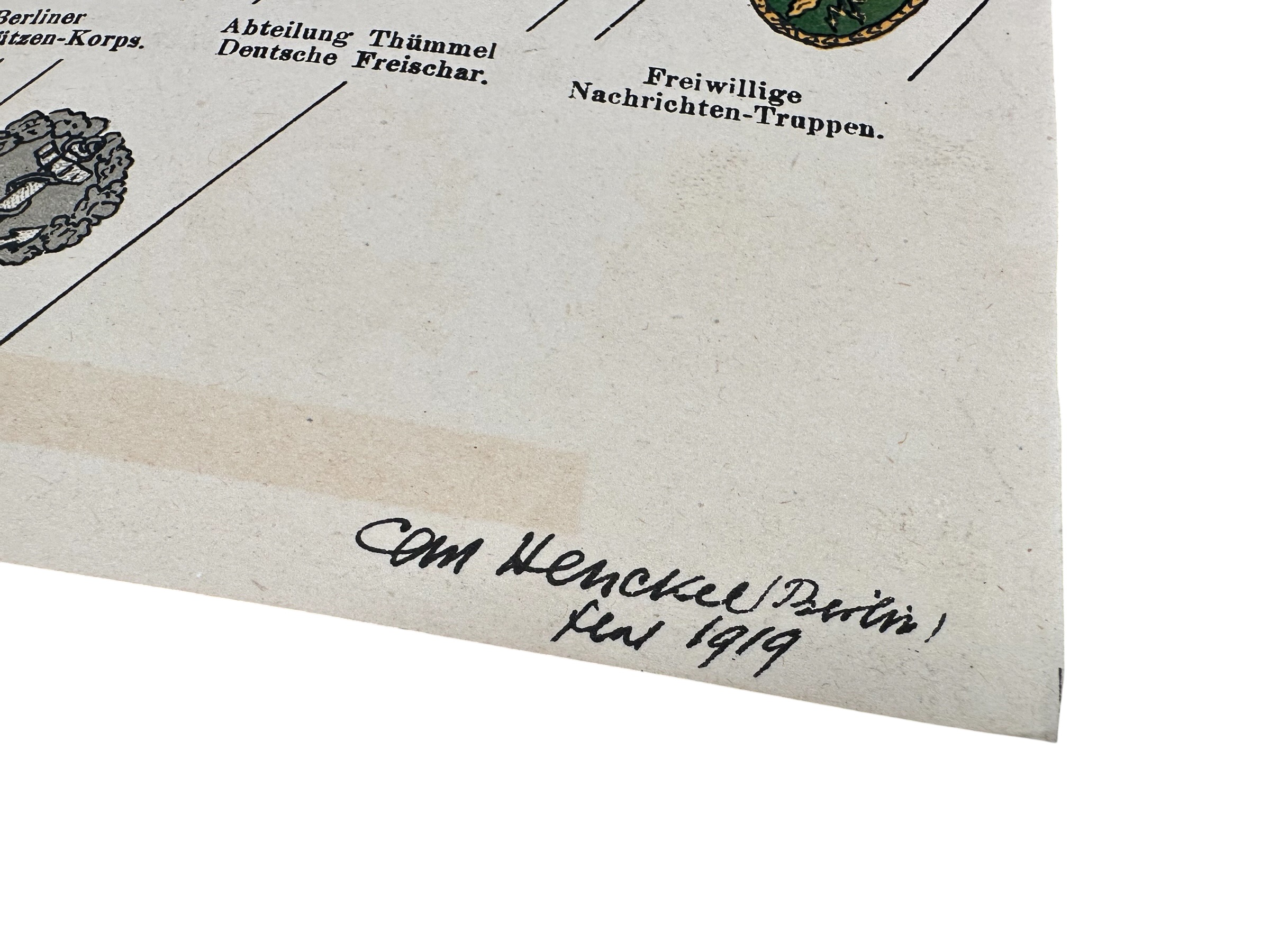 Original 1919 German Reichswehr & Freikorps Uniform and Insignia Reference Books by Moritz Ruhl - Steinhauer & Lück, Lüdenscheid