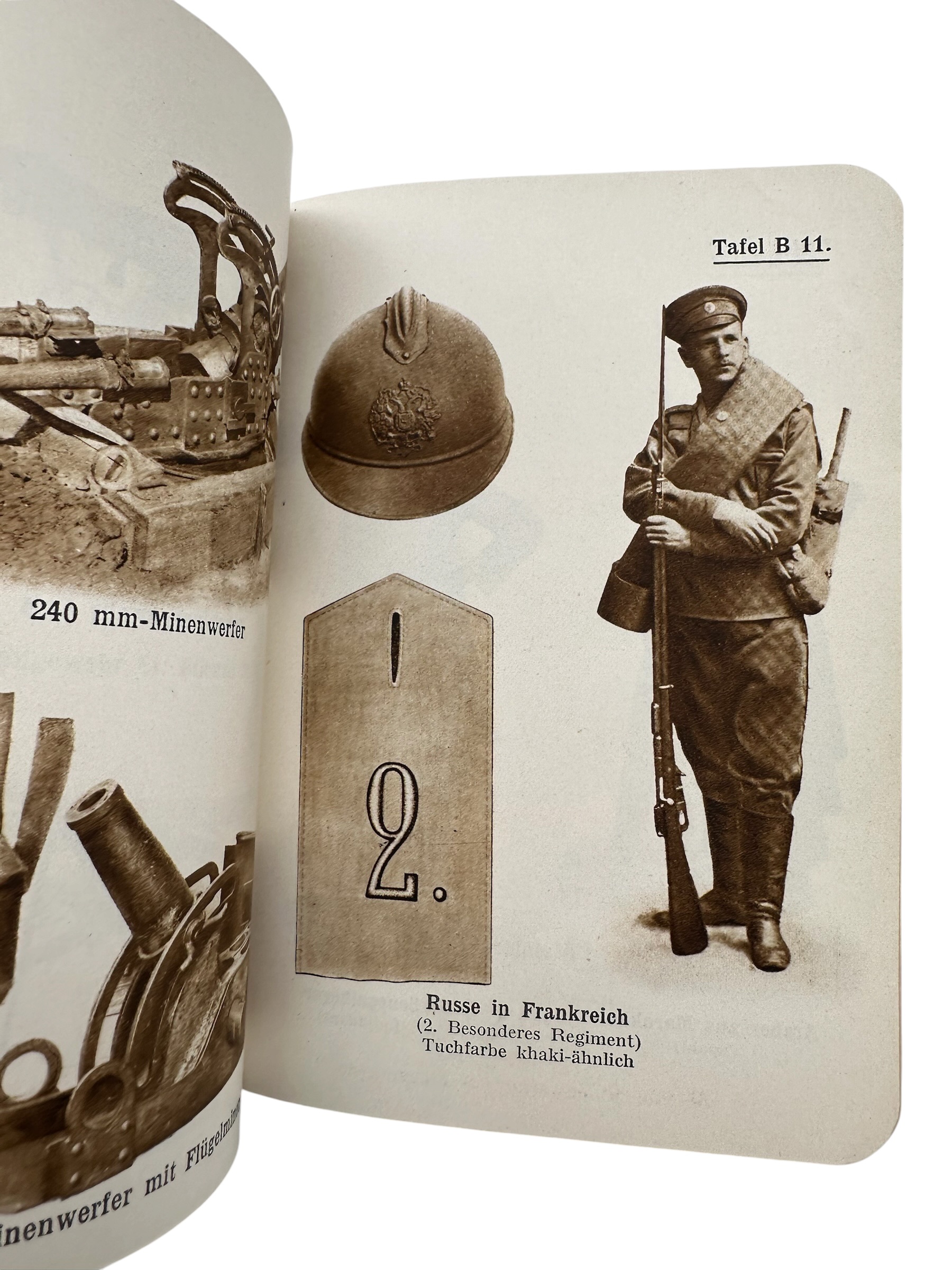 Original WW1 German General Staff Intelligence Handbook French Army Uniforms & Insignia 1917
