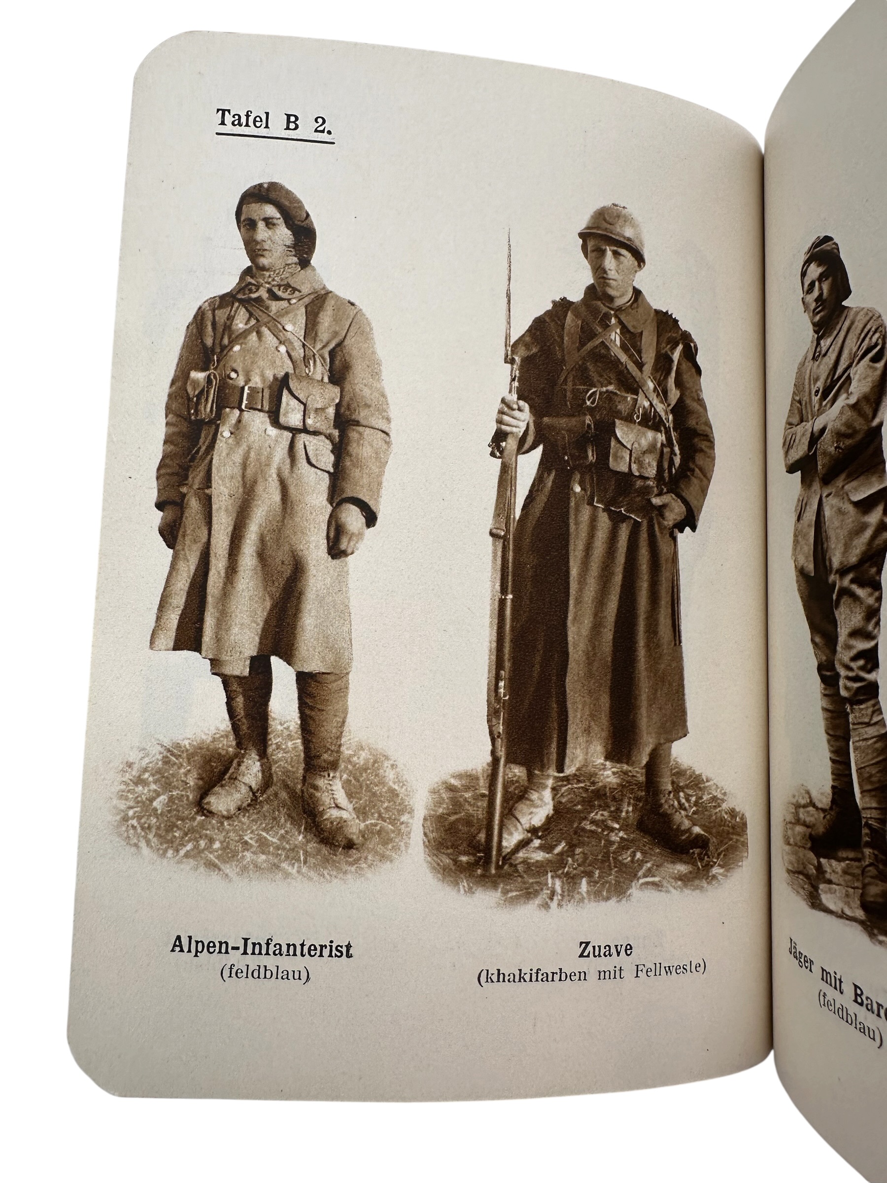 Original WW1 German General Staff Intelligence Handbook French Army Uniforms & Insignia 1917