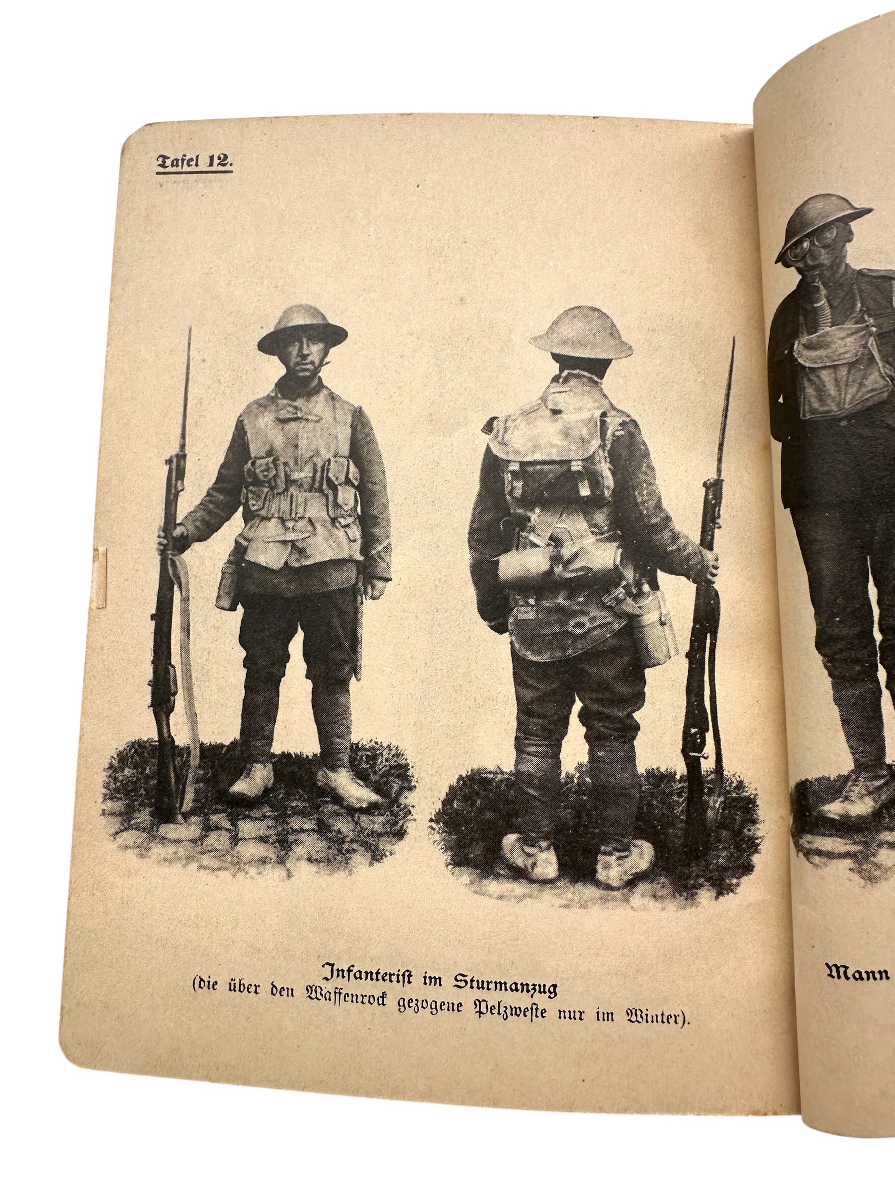 Original WW1 German Military Intelligence Book British Army 1918 – Nur für den Dienstgebrauch - Afbeelding 5