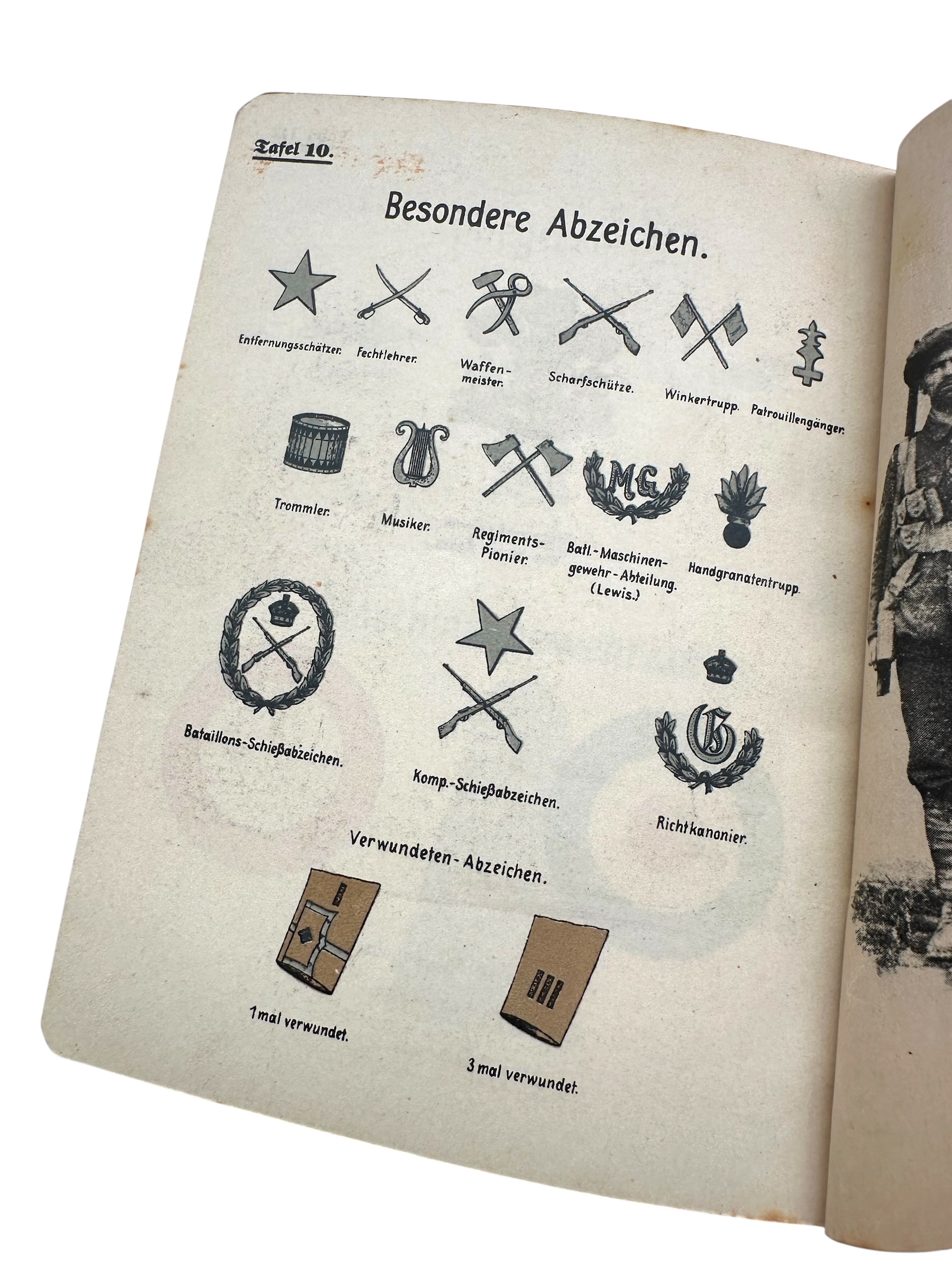 Original WW1 German Military Intelligence Book British Army 1918 – Nur für den Dienstgebrauch - Afbeelding 10