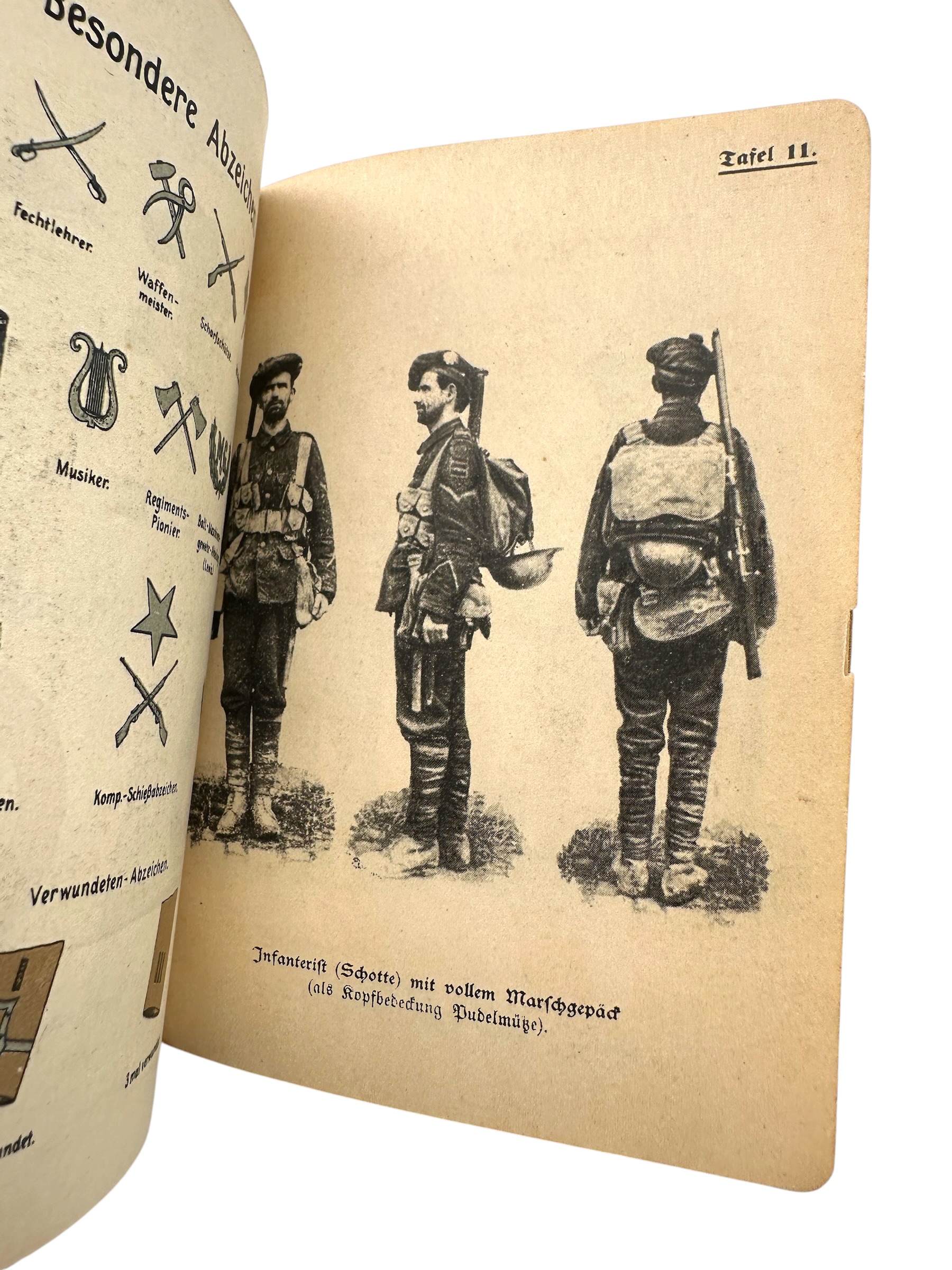 Original WW1 German Military Intelligence Book British Army 1918 – Nur für den Dienstgebrauch - Afbeelding 9