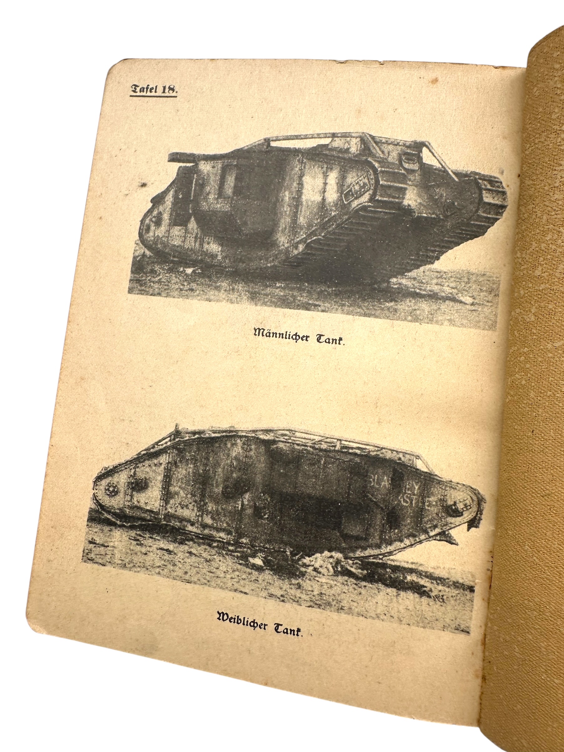 Original WW1 German Military Intelligence Book British Army 1918 – Nur für den Dienstgebrauch - Afbeelding 8