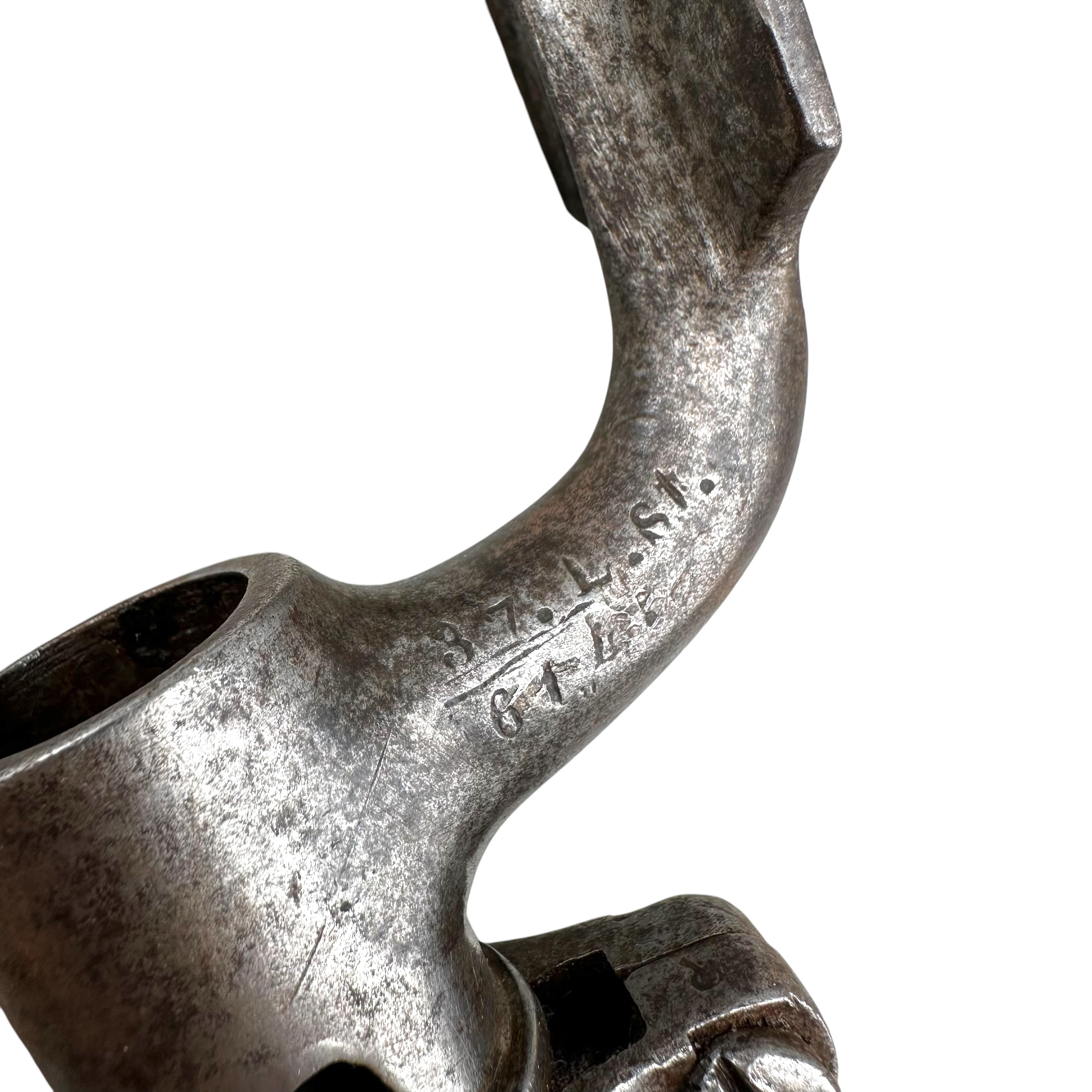 Original Austrian Model 1854 Lorenz Rifle Socket Bayonet – M1854 Austro-Hungarian Army - Afbeelding 2