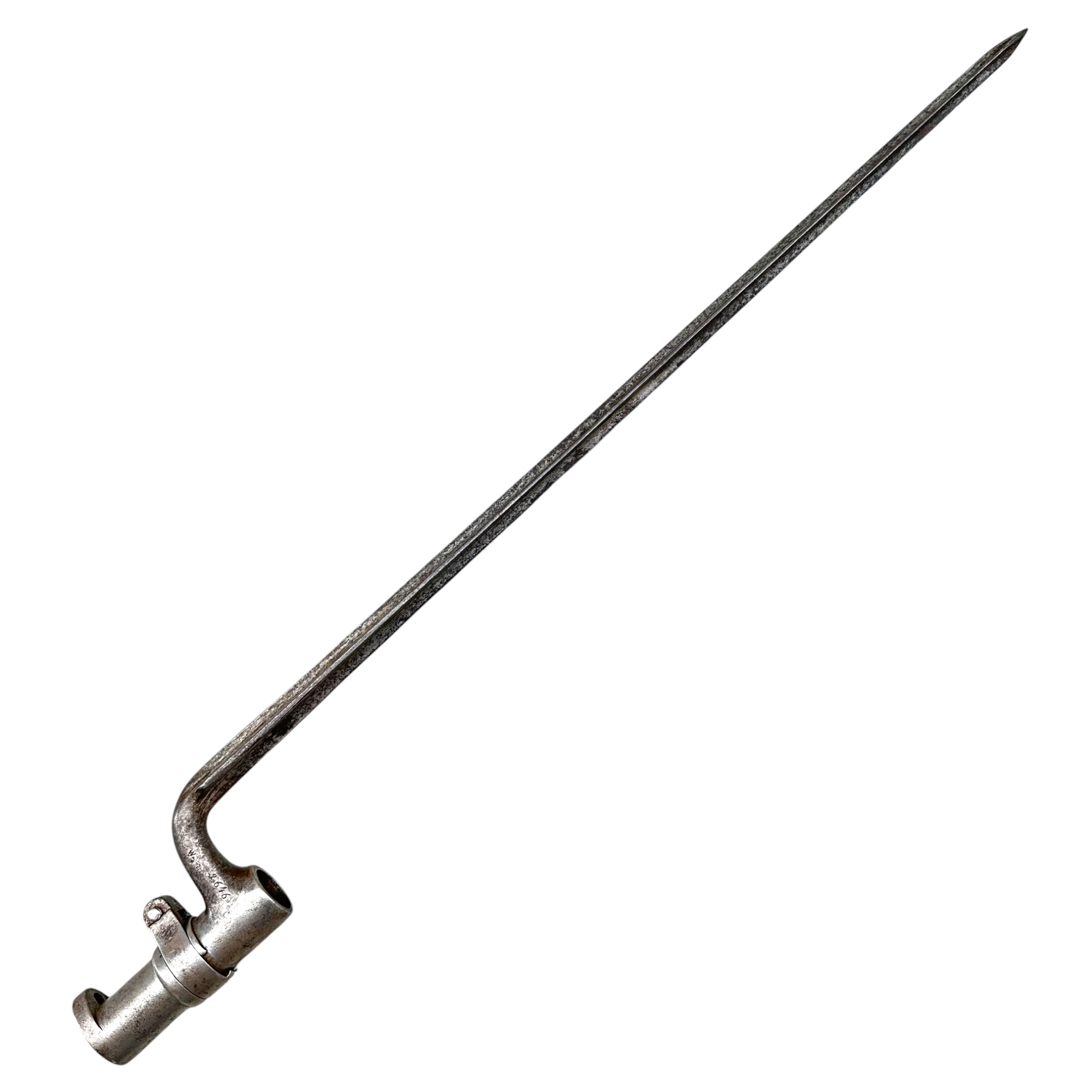 Original Austrian Model 1854 Lorenz Rifle Socket Bayonet – M1854 Austro-Hungarian Army