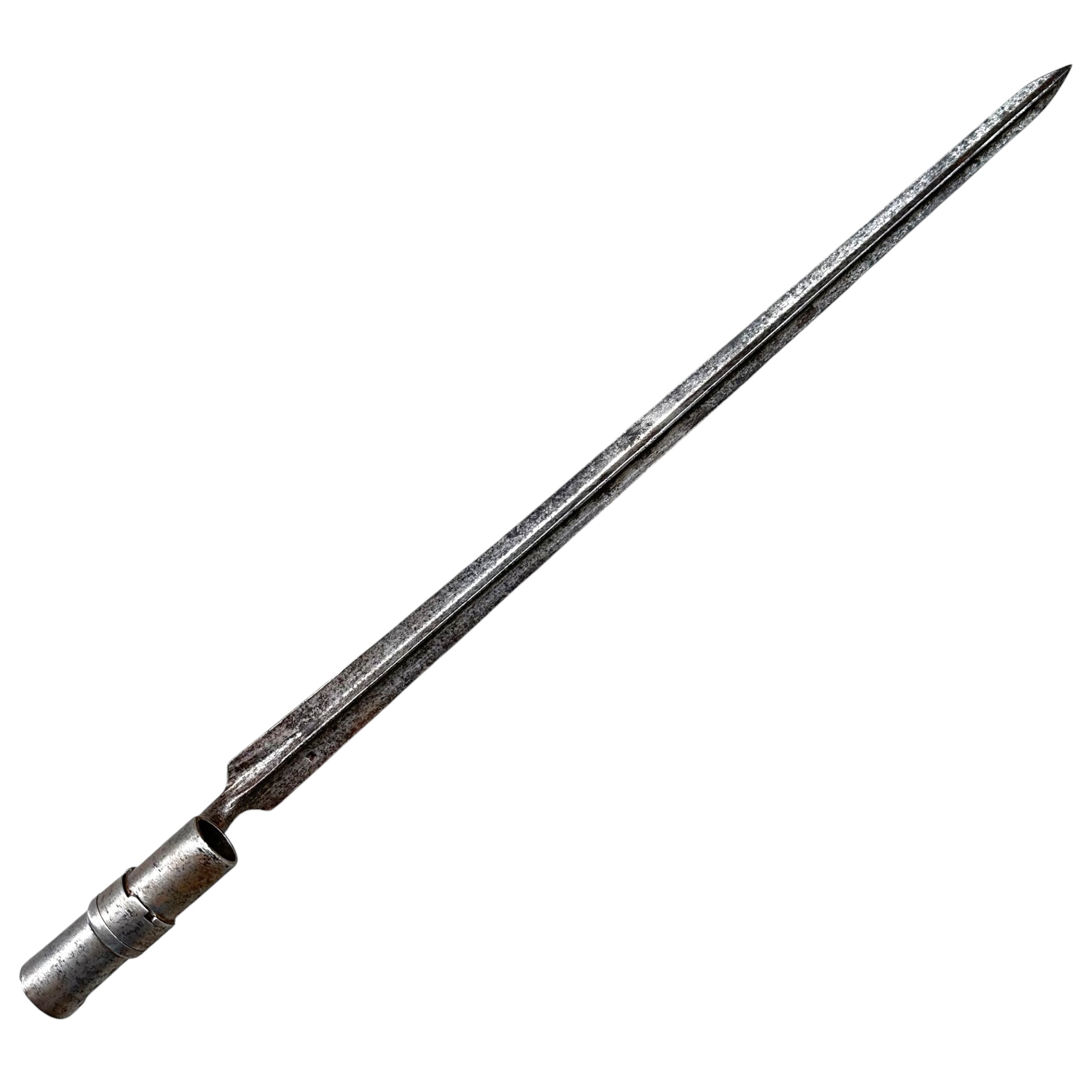 Original Austrian Model 1854 Lorenz Rifle Socket Bayonet – M1854 Austro-Hungarian Army