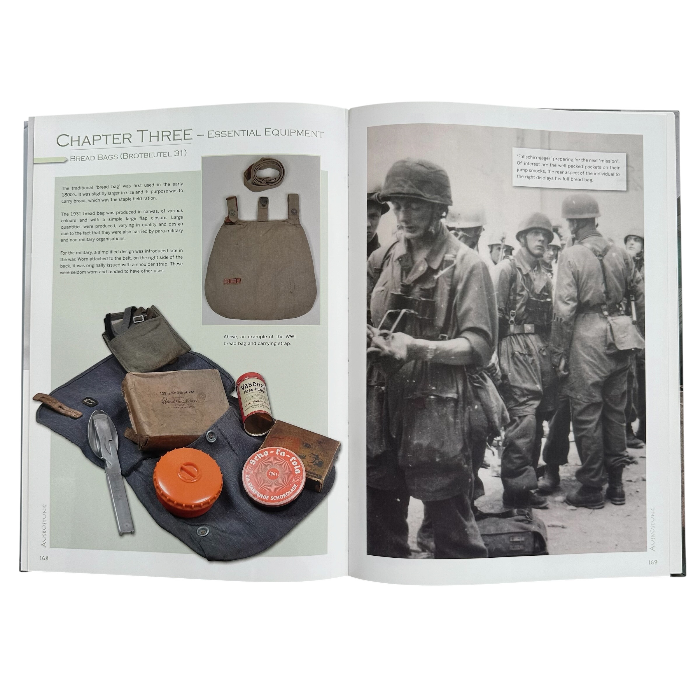 Ausrüstung Volumes 1 & 2 by Roly Pickering – WWII German Wehrmacht & Waffen-SS Field Equipment Reference Books