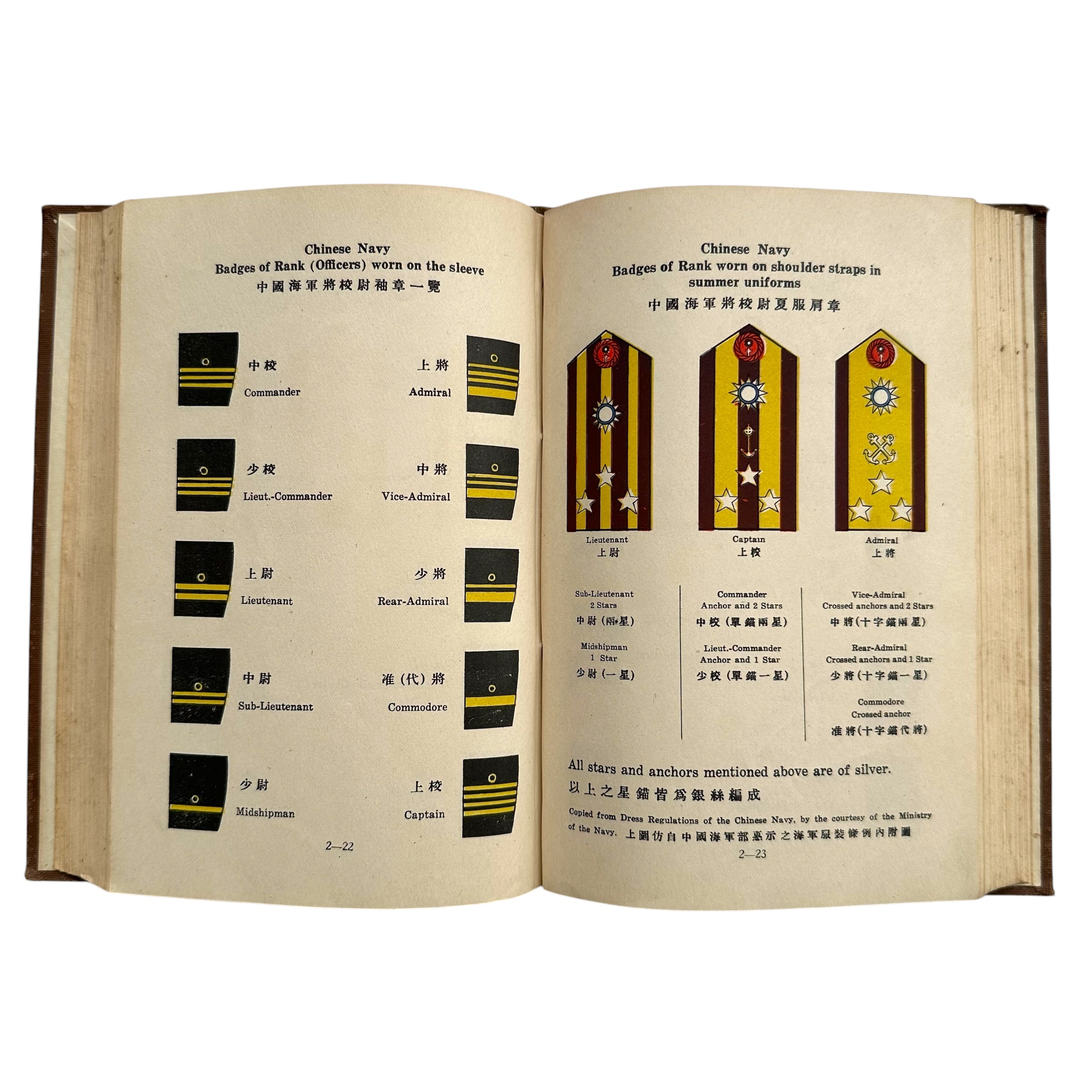 Rare Original WWII British Military Intelligence Chinese-English Modern Military Dictionary – India 1942