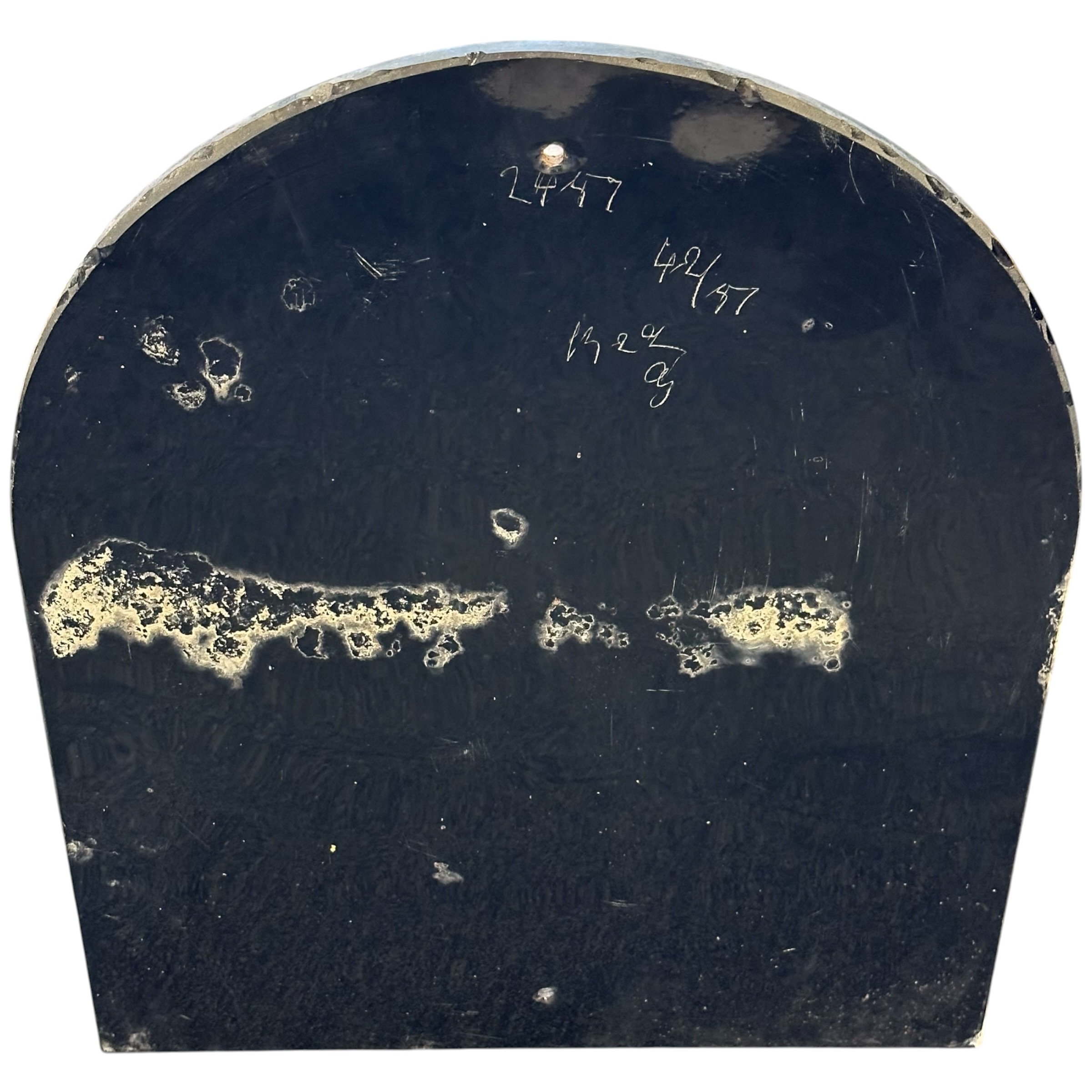 Original WW1 German Veteran Memorial Grave Plaque – Johann Bachmann 1915–1918 – Iron Cross 2. - Afbeelding 6