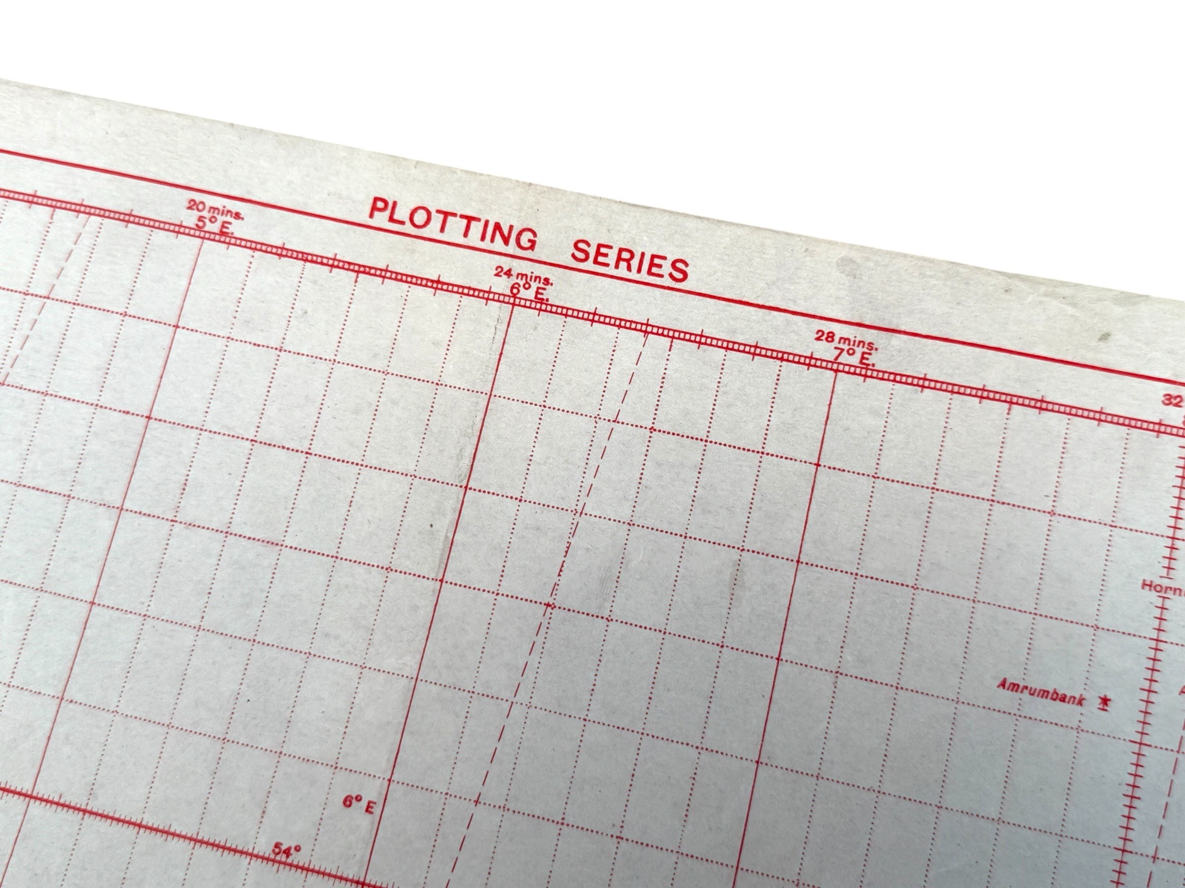 Original WWII British RAF Bombing & Flight Navigation Map Berlin Hannover Eindhoven Twente Germany – GSGS 4080 June 1944