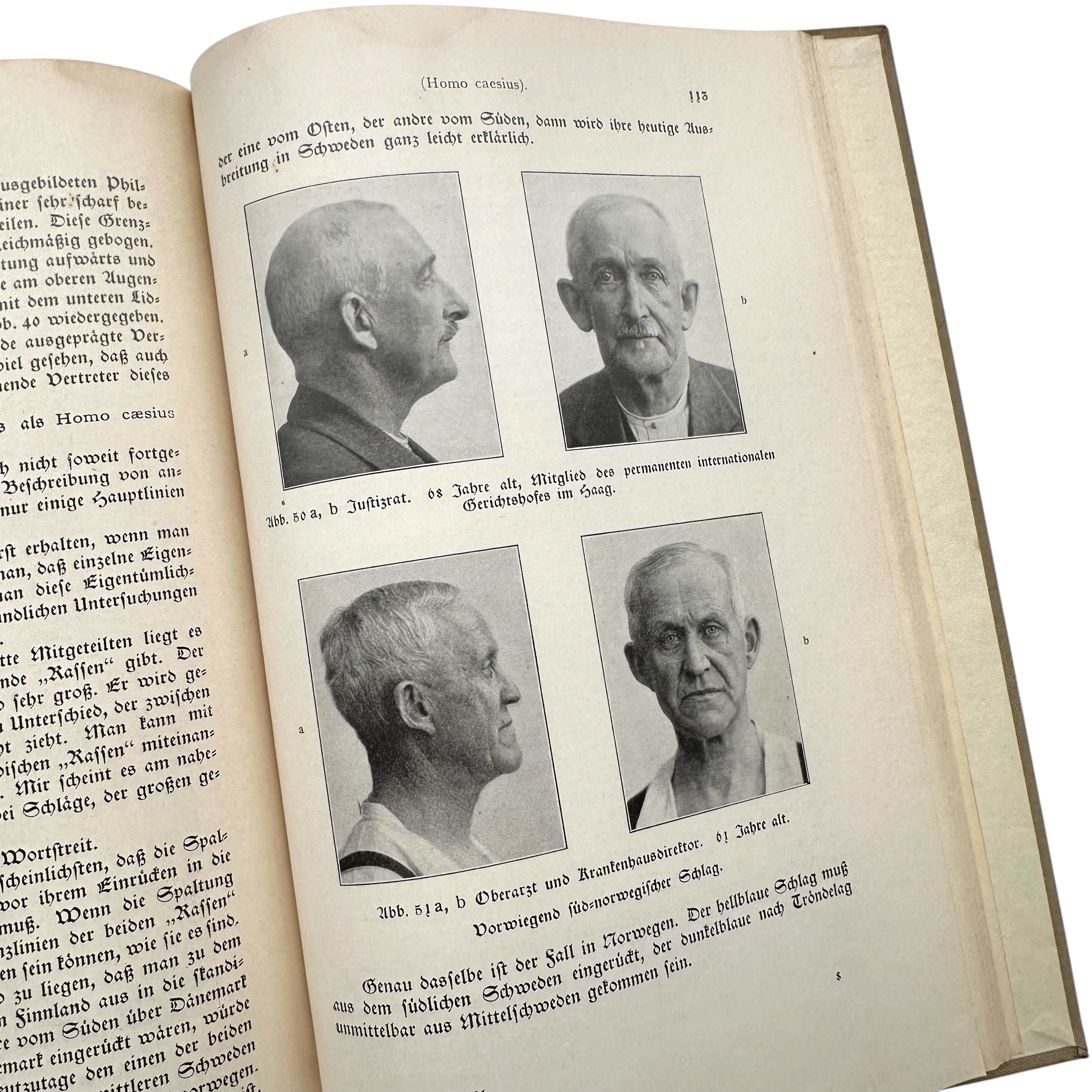 Original 1929 German Racial Anthropology Book 'Der nordische Mensch' by Halfdan Bryn – J.F. Lehmanns Verlag München