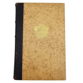Origineel 1936 Duits Mein Kampf boek, bruidsuitgave, met leren rug en goudopdruk